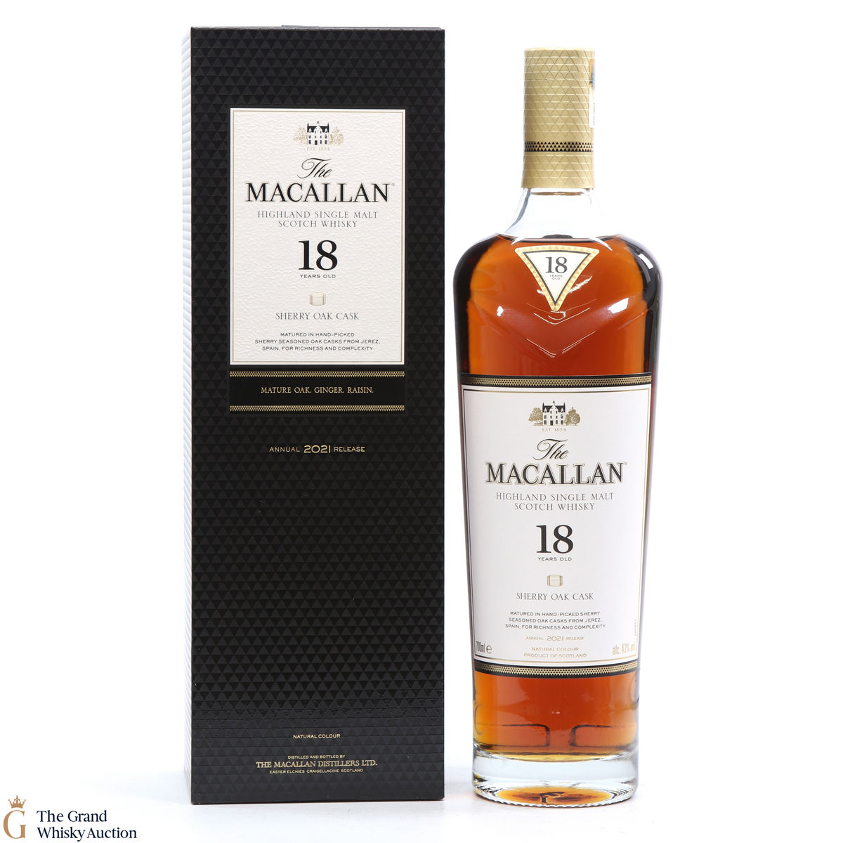 Macallan - 18 Year Old Sherry Oak - (2021)