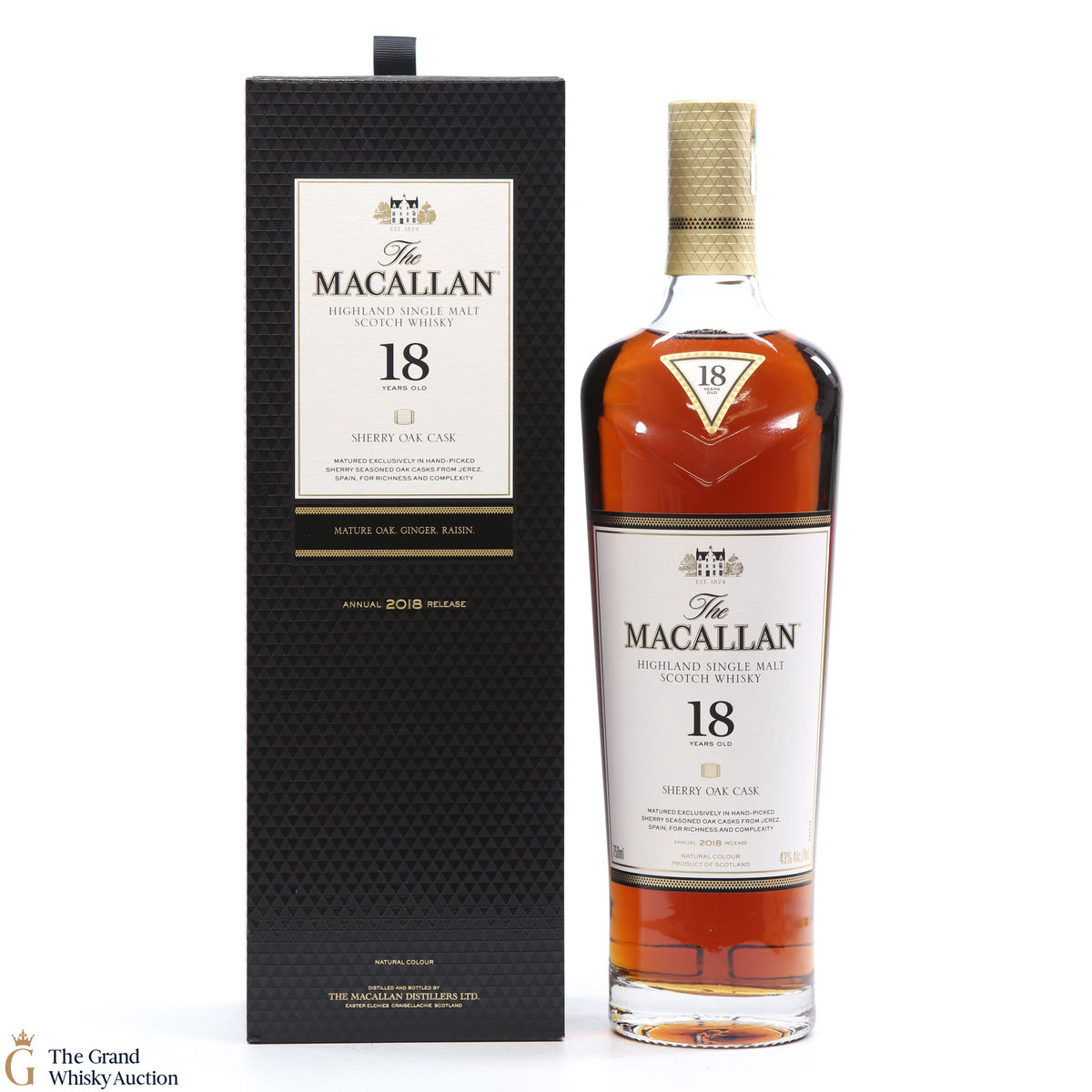 Macallan - 18 Year Old Sherry Oak (2018) - 75cl