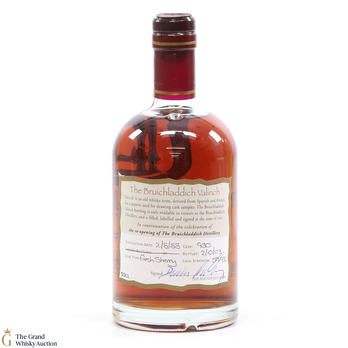 Bruichladdich - 1988 Valinch - Continuation of the Celebration "Babe" #930