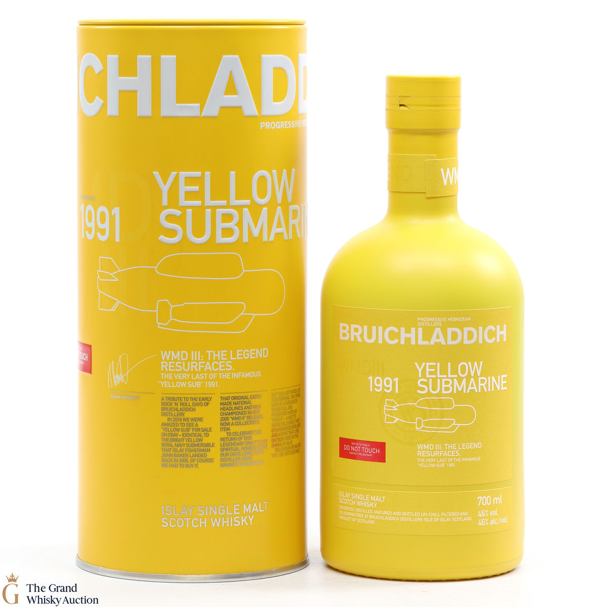 Bruichladdich - 25 Year Old (1991) - Yellow Submarine WMDIII - The Legend Resurfaces