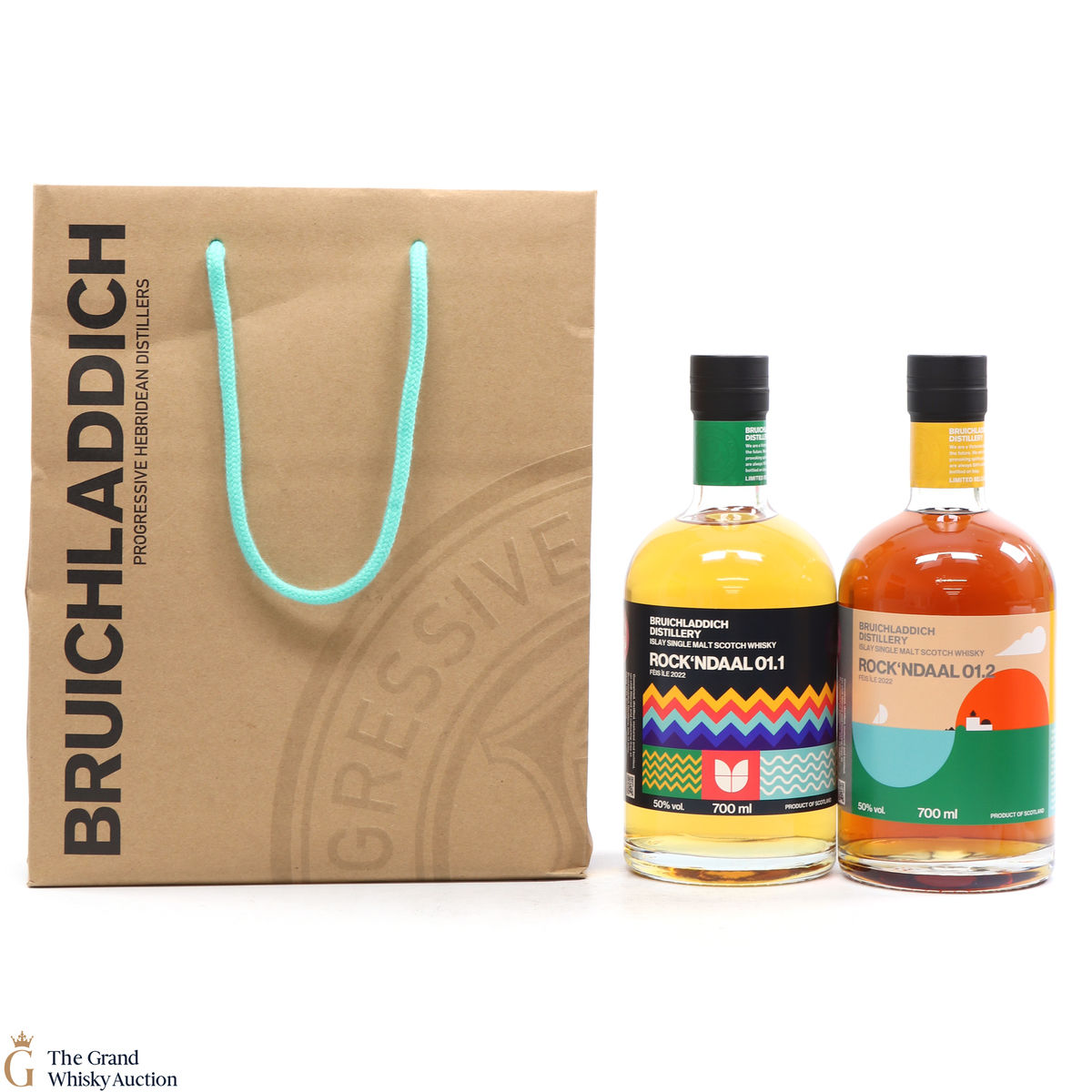 Bruichladdich - Rock’ndaal 01.1 & 01.2 - Feis Isle 2022 (2 x 70cl)