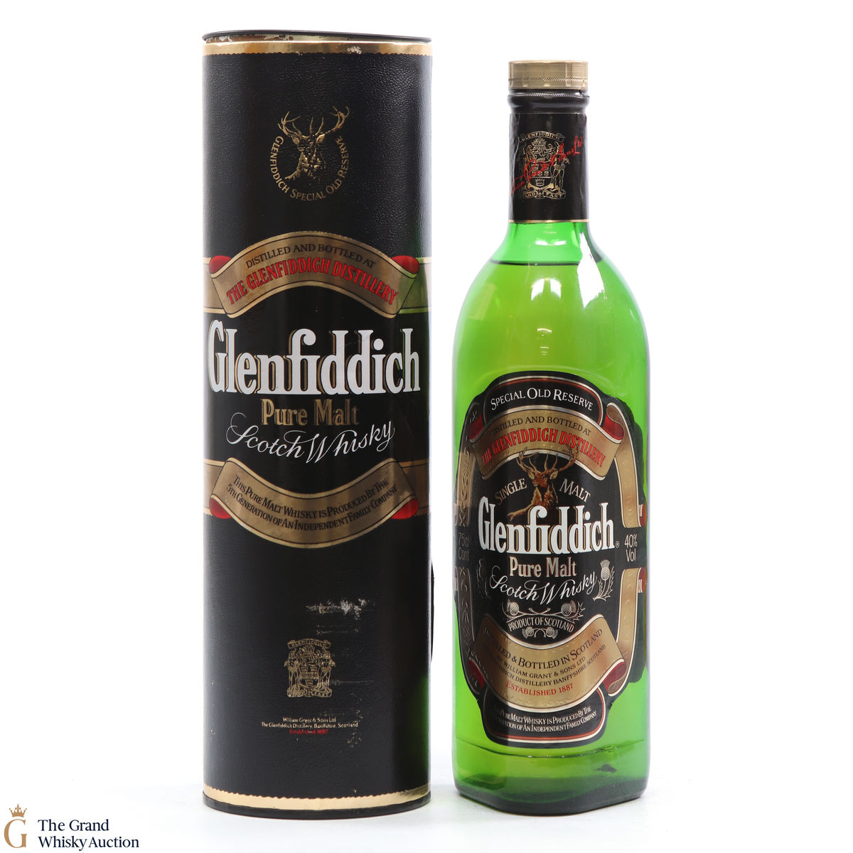 Glenfiddich - Pure Malt 1980's 75cl