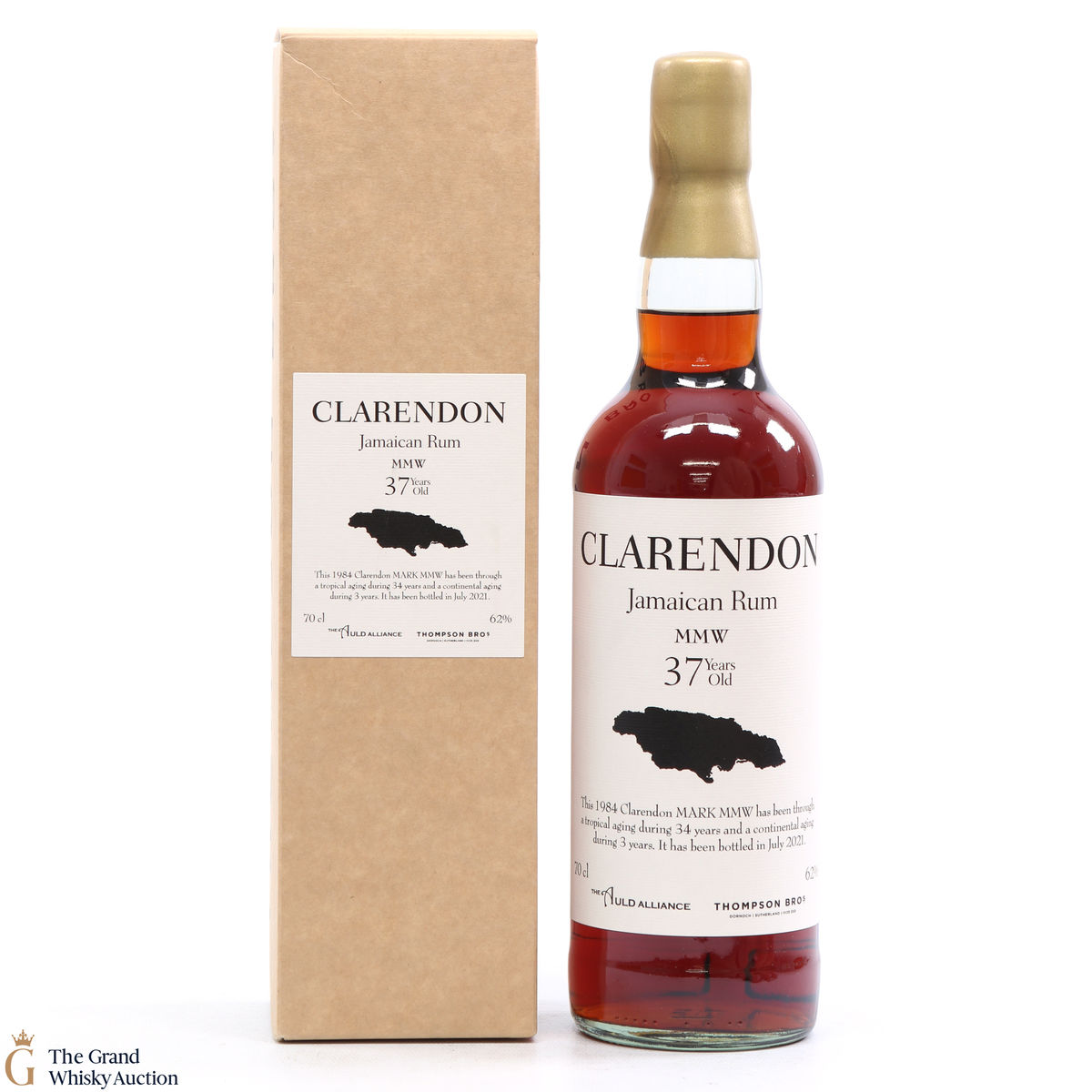 Clarendon - 37 Year Old MMW 1984 The Auld Alliance & Thompson Brothers 