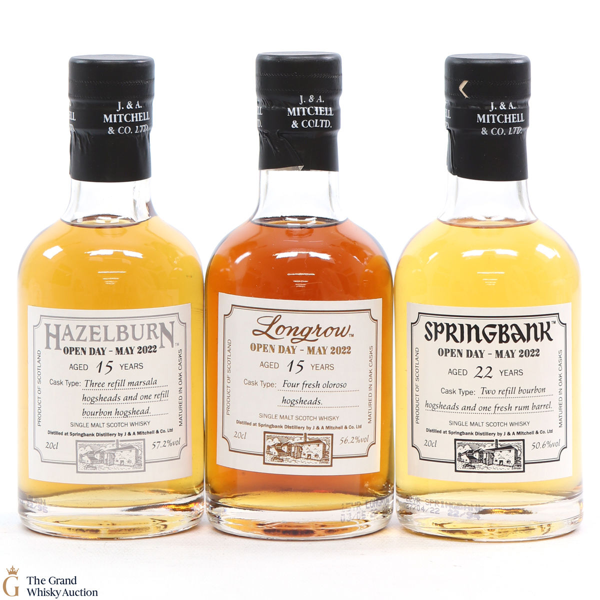 Campbeltown Malts Festival Open Day 2022 (3 x 20cl)