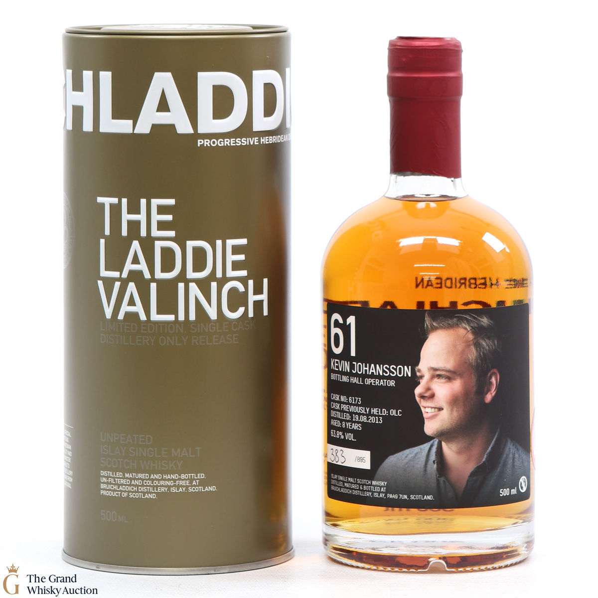 Bruichladdich - 8 Year Old - Valinch 61 - Kevin Johansson