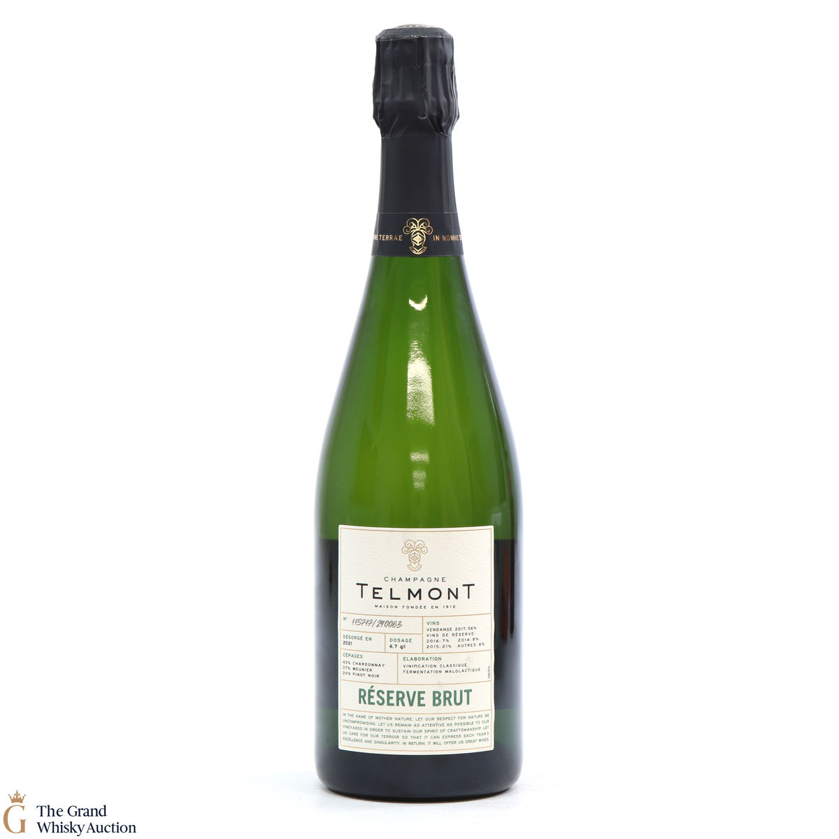 Telmont - Brut NV champagne 75cl
