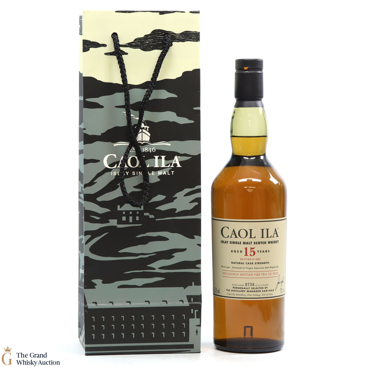 Caol Ila - 15 Year Old - Virgin Oak Finish - Feis Ile 2022
