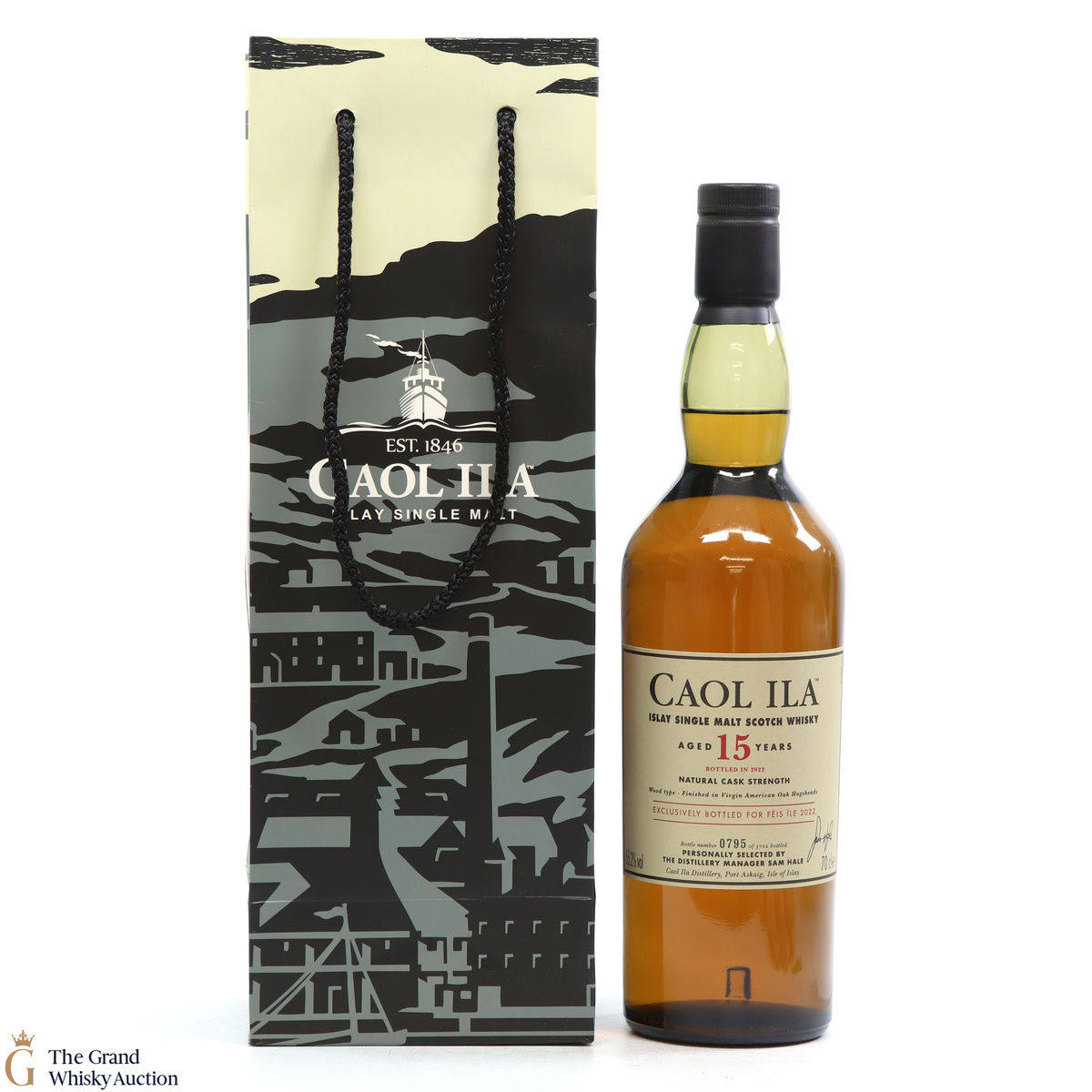 Caol Ila - 15 Year Old - Virgin Oak Finish - Feis Ile 2022
