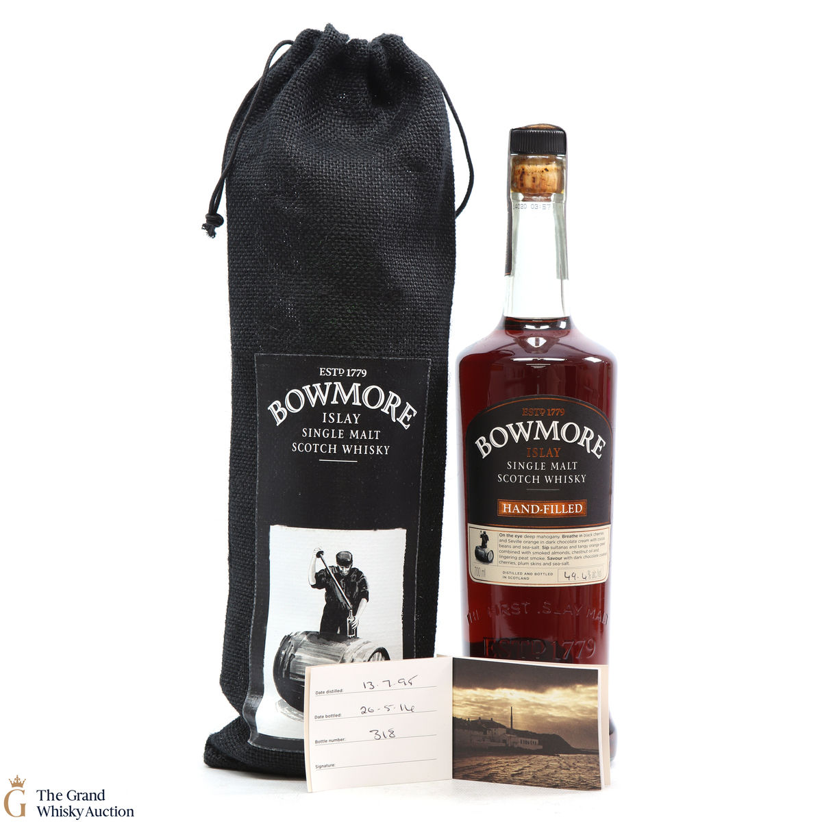 Bowmore - 18 Year Old 1995 Hand Fill 1st Fill Oloroso Butt #1572