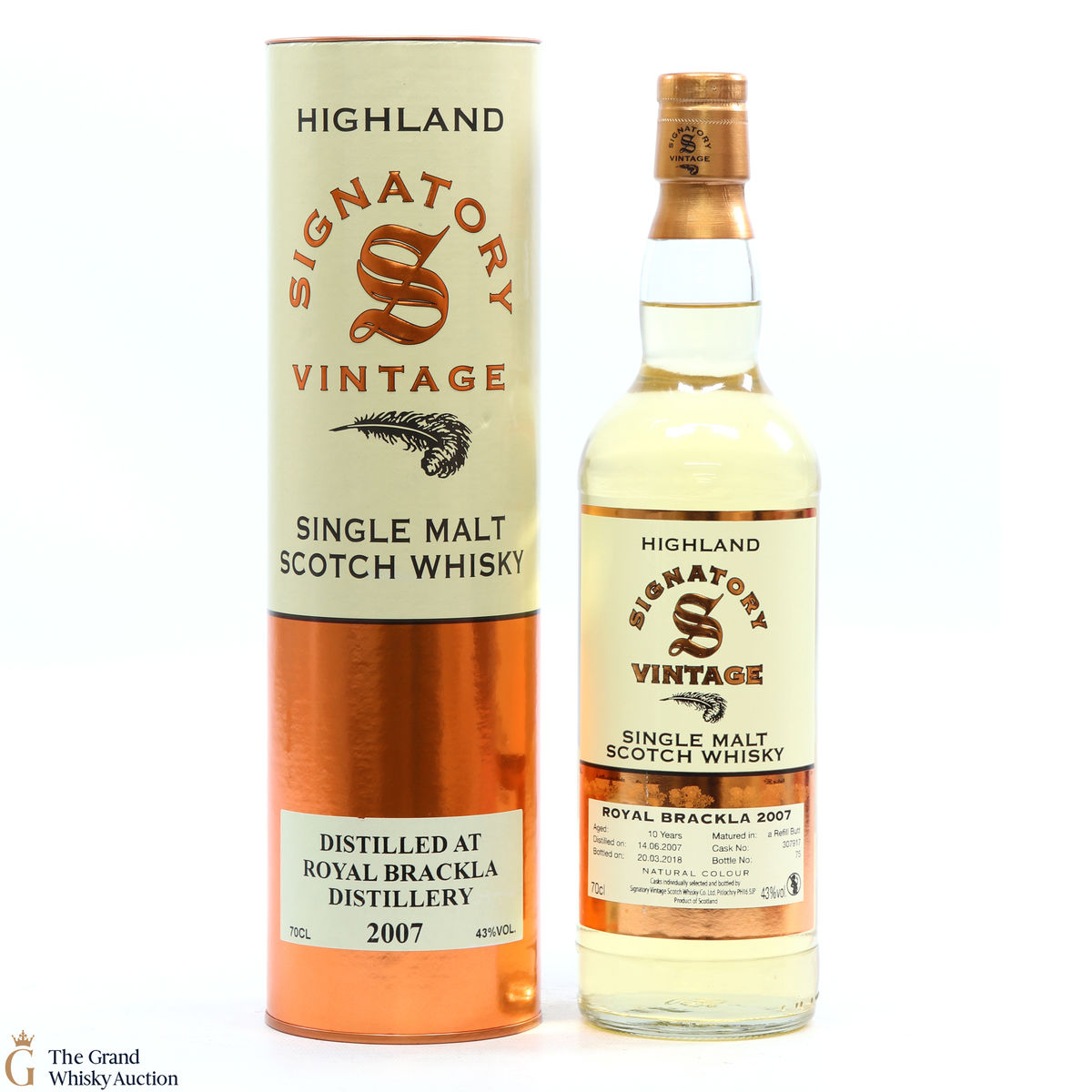 Royal Brackla - 10 Year Old 2007 Signatory