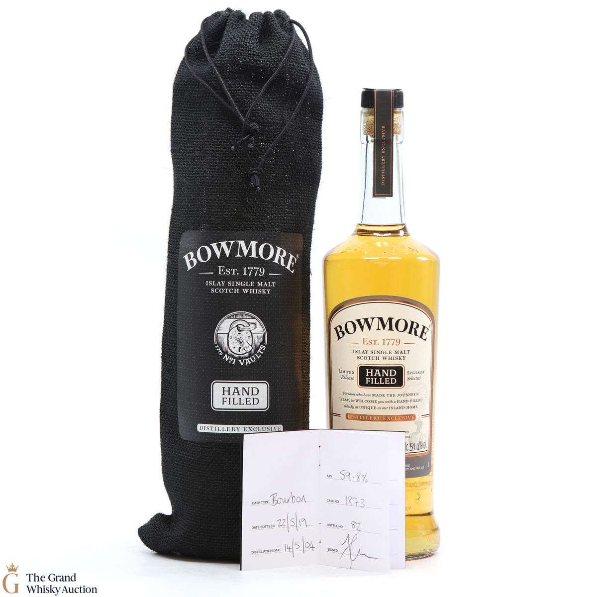 Bowmore - 15 Year Old - 2004 Hand Filled - Cask #1873