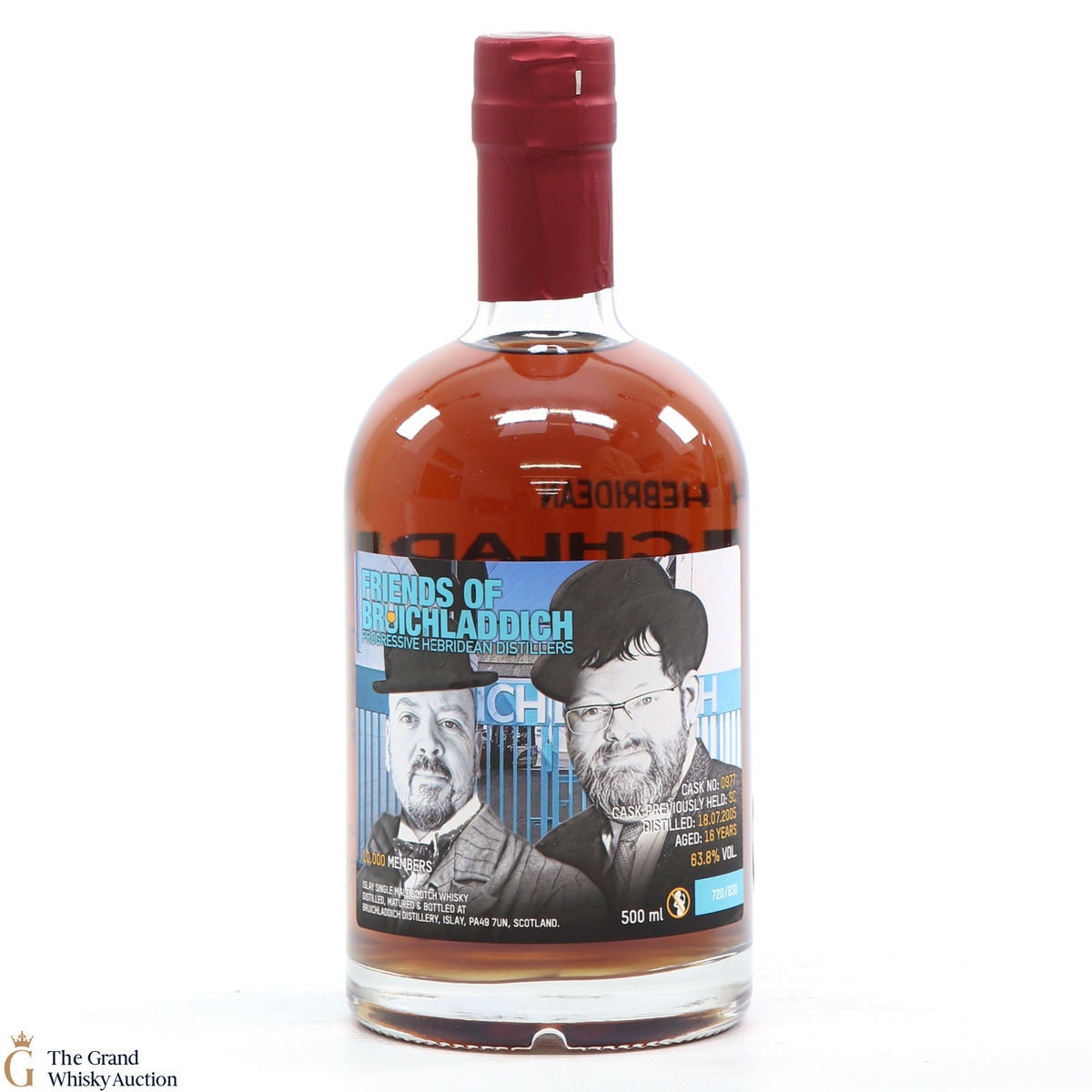 Bruichladdich - 16 Year Old 2005 #0977 - Friends of Bruichladdich 50cl