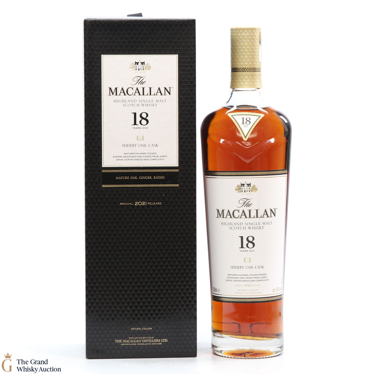 Macallan - 18 Year Old Sherry Oak - (2021)