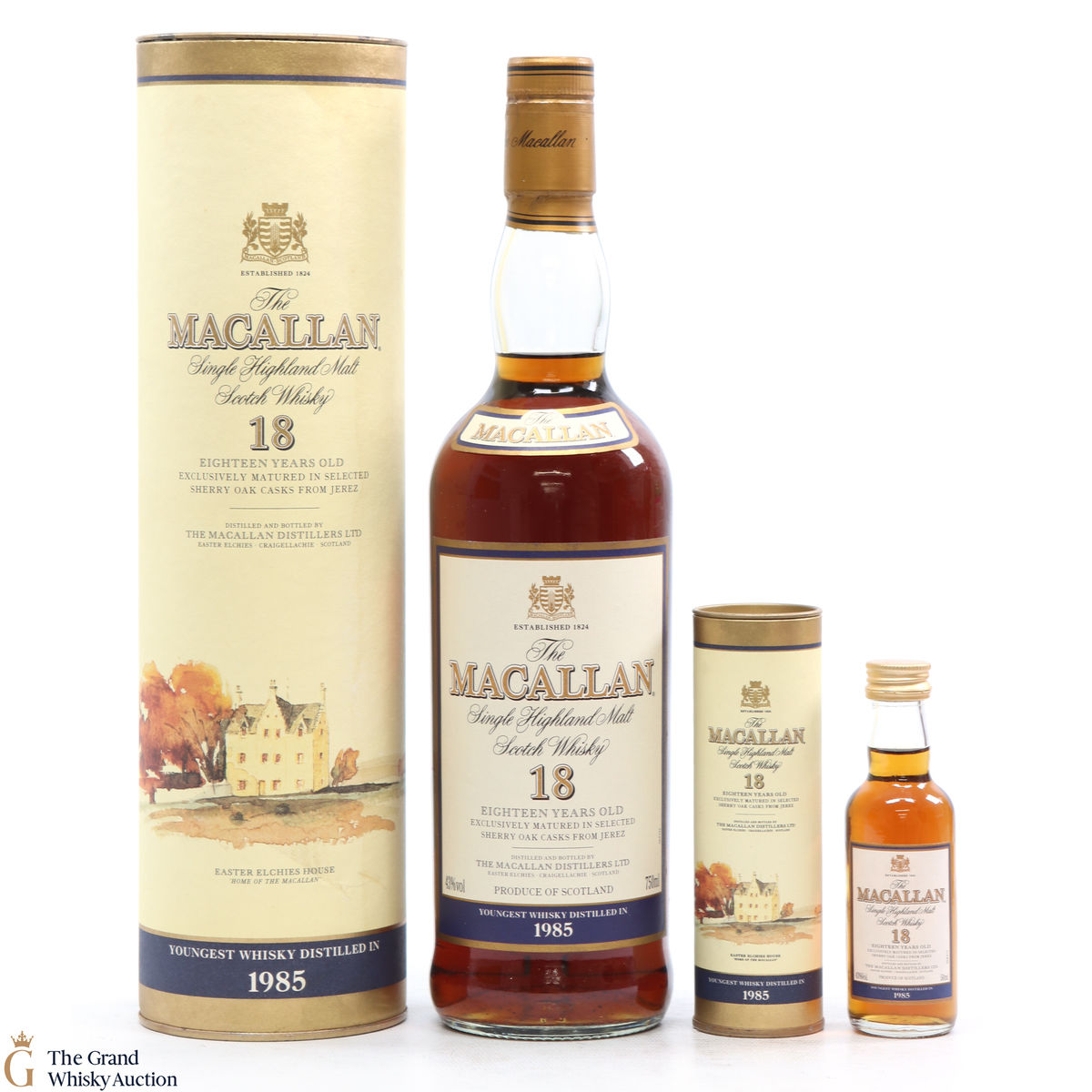 Macallan - 18 Year Old - 1985 75cl + 5cl