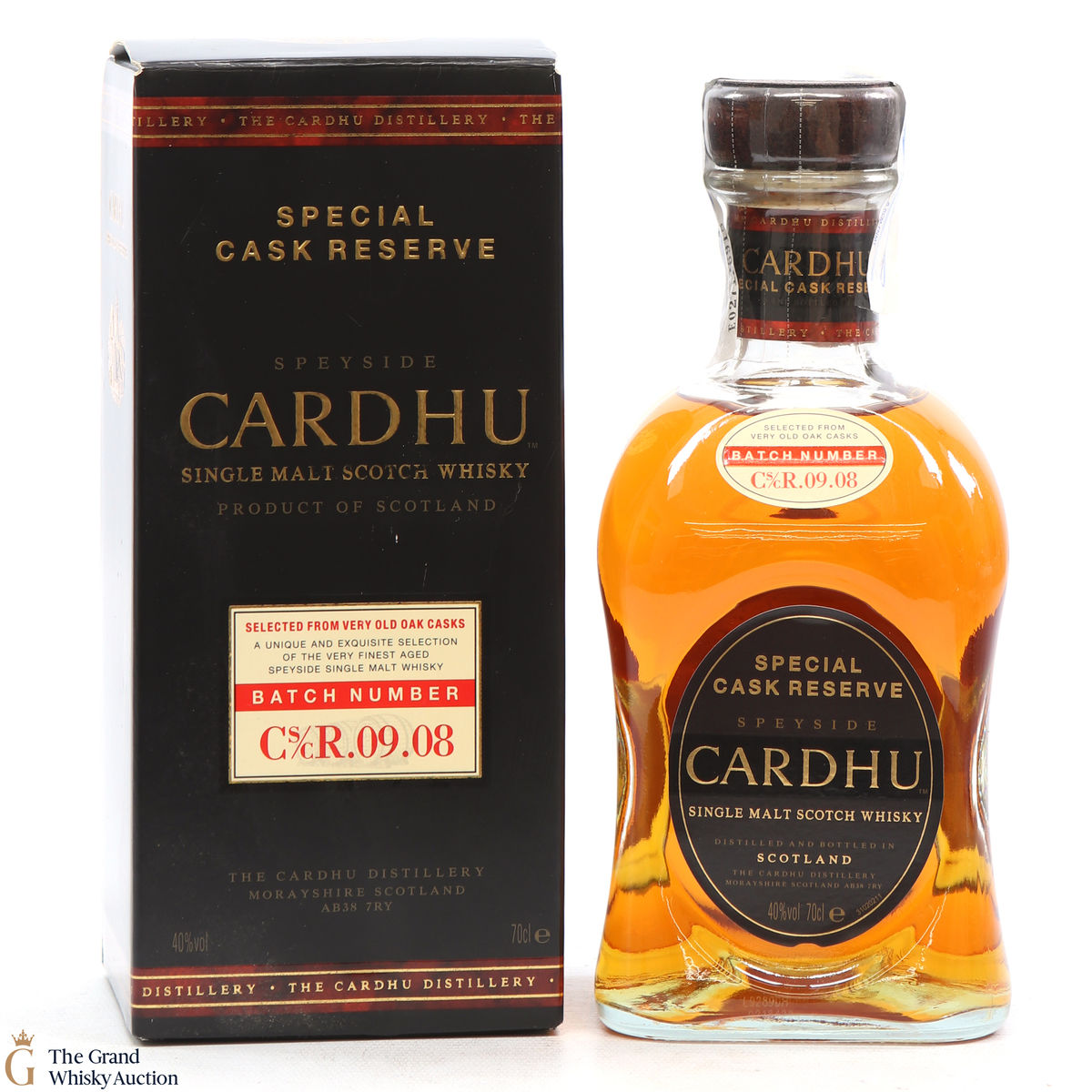 Cardhu - Special Cask Reserve Batch #CSCR 09:08