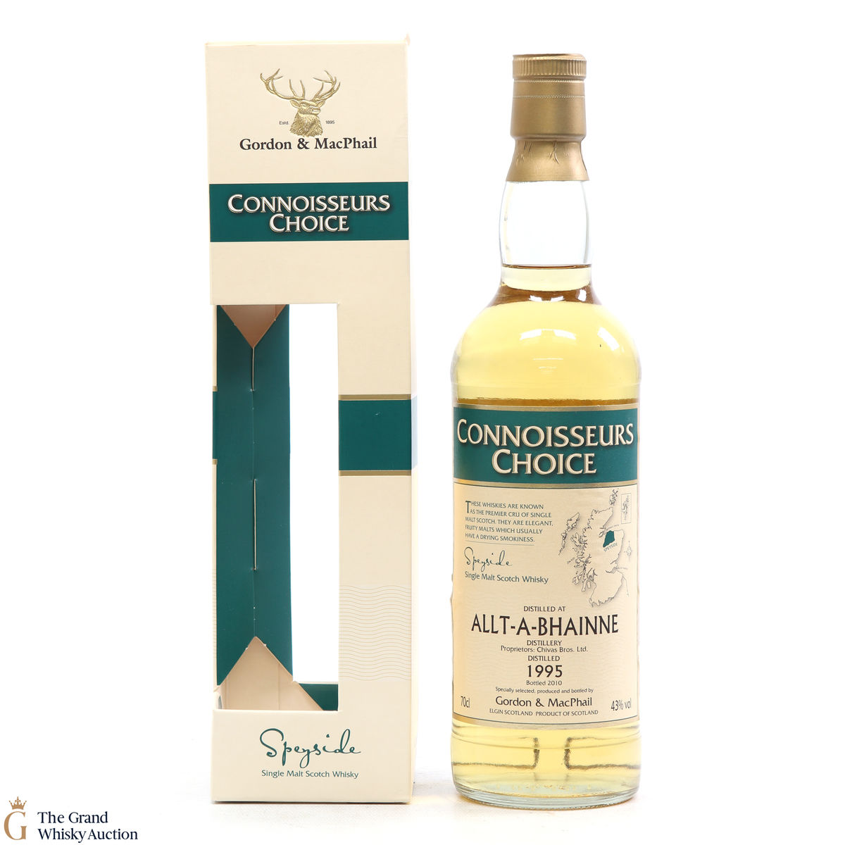 Allt-A-Bhainne - 1995 Bottled 2012 G&M Connoisseurs Choice