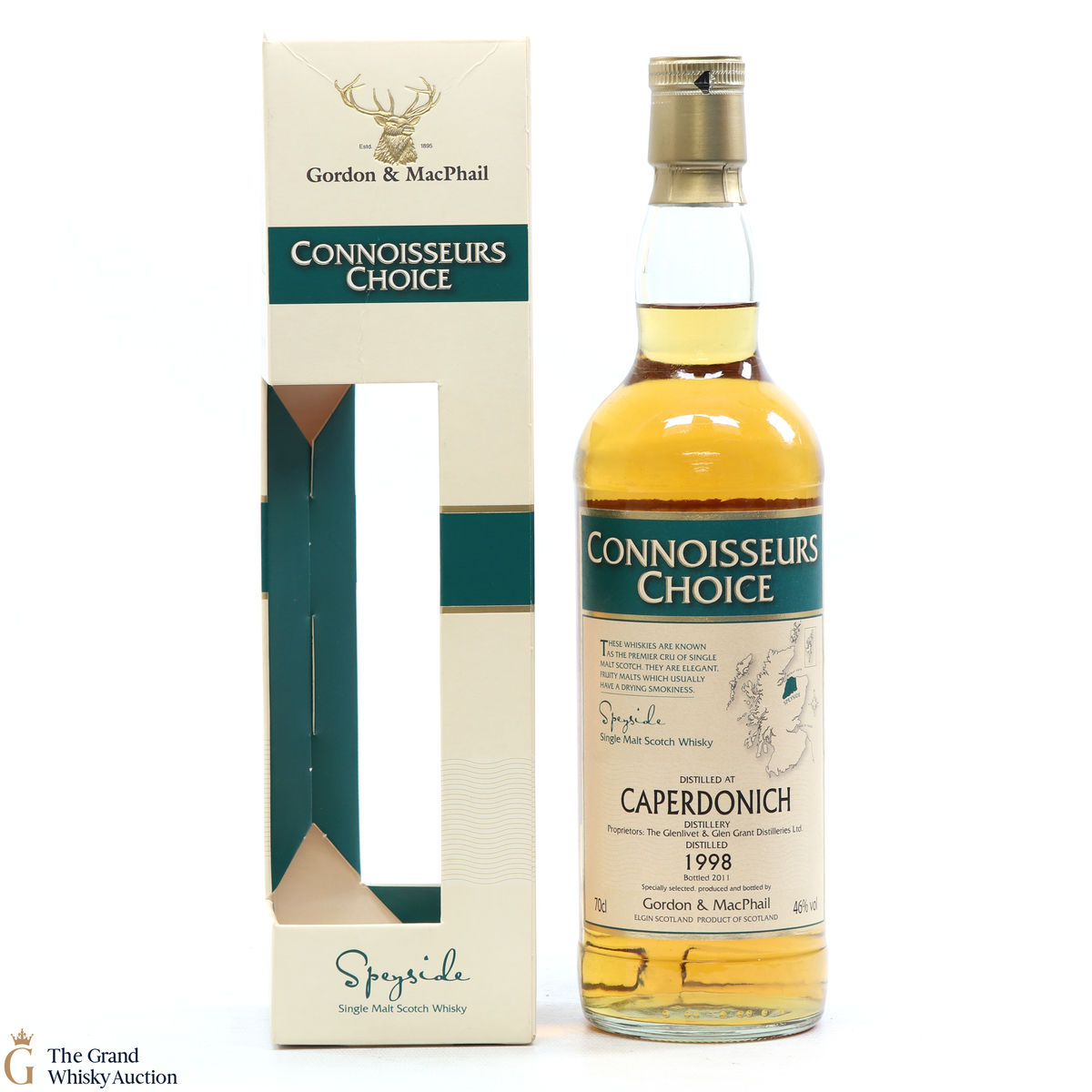 Caperdonich - 1998 Bottled 2011 Gordon and MacPhail Connoisseurs Choice