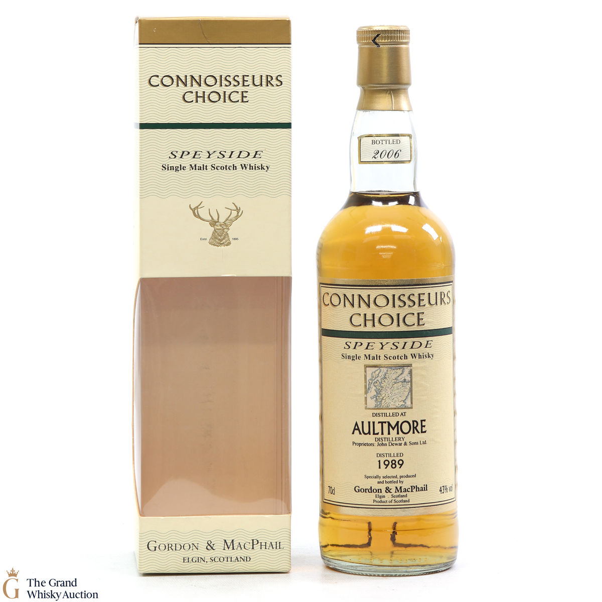 Aultmore - 17 Year Old 1989 Gordon & Macphail 2006 Connoisseurs Choice