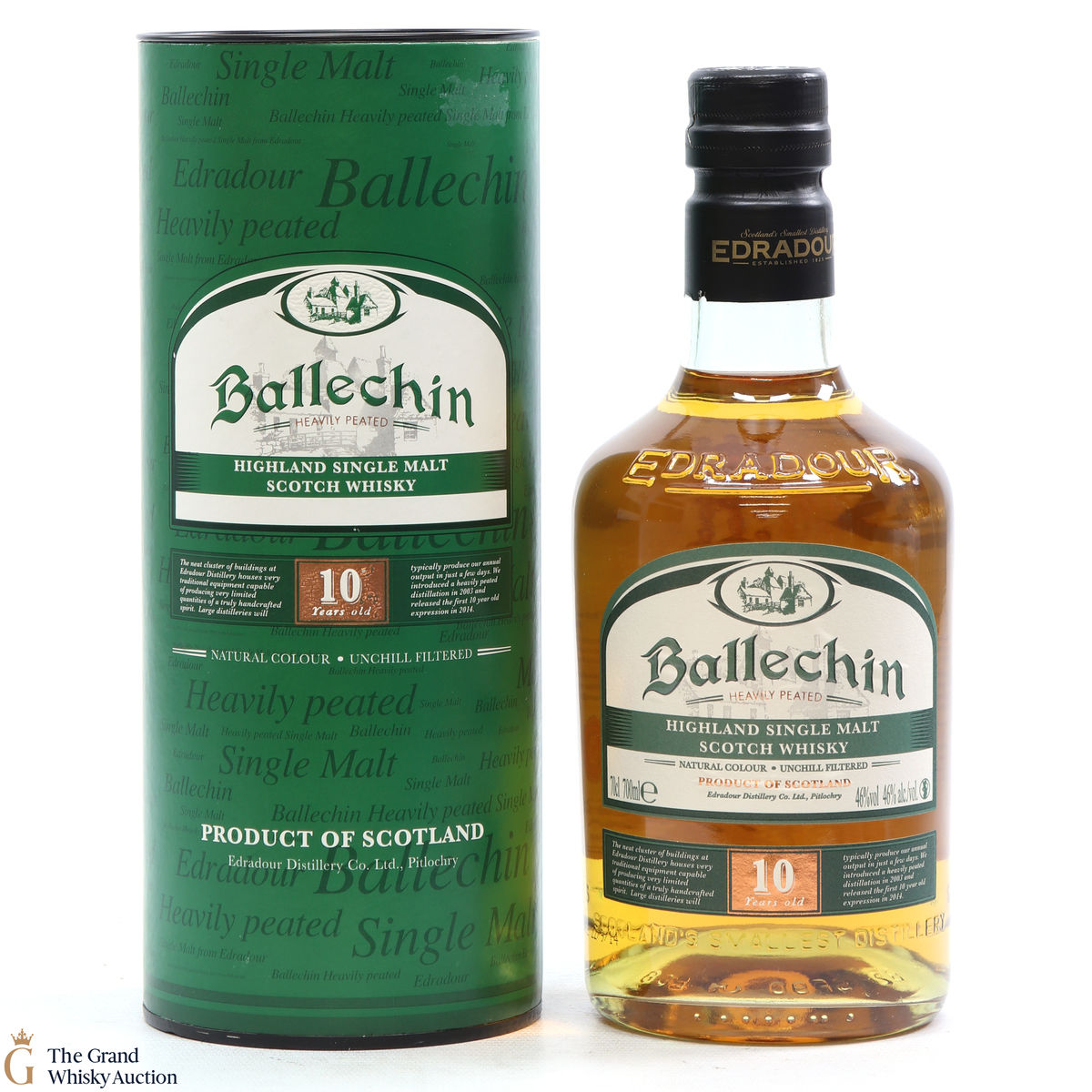 Ballechin / Edradour - 10 Year Old Heavily Peated