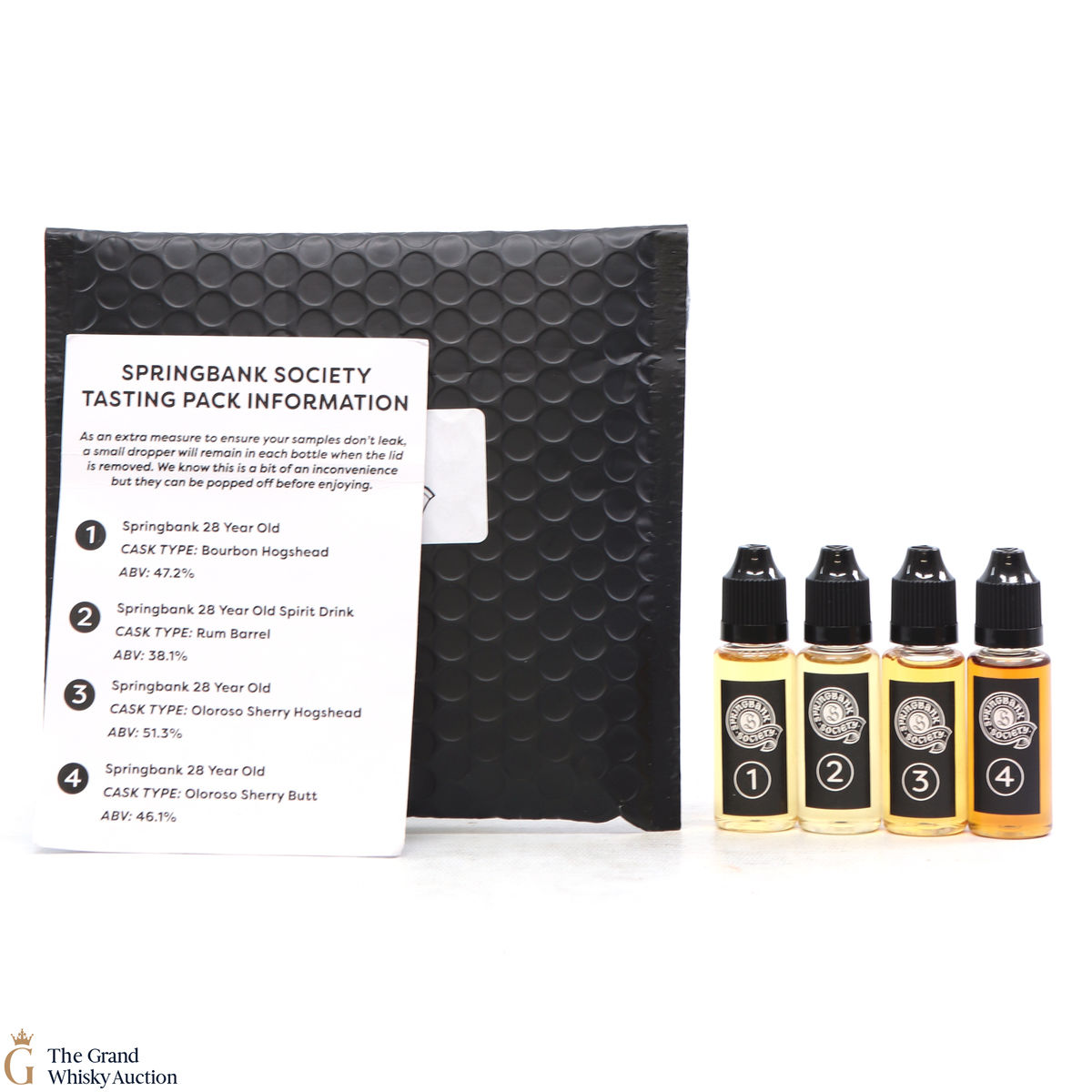 Springbank - 28 Year Old - Society Tasting Pack (4 x 2cl)