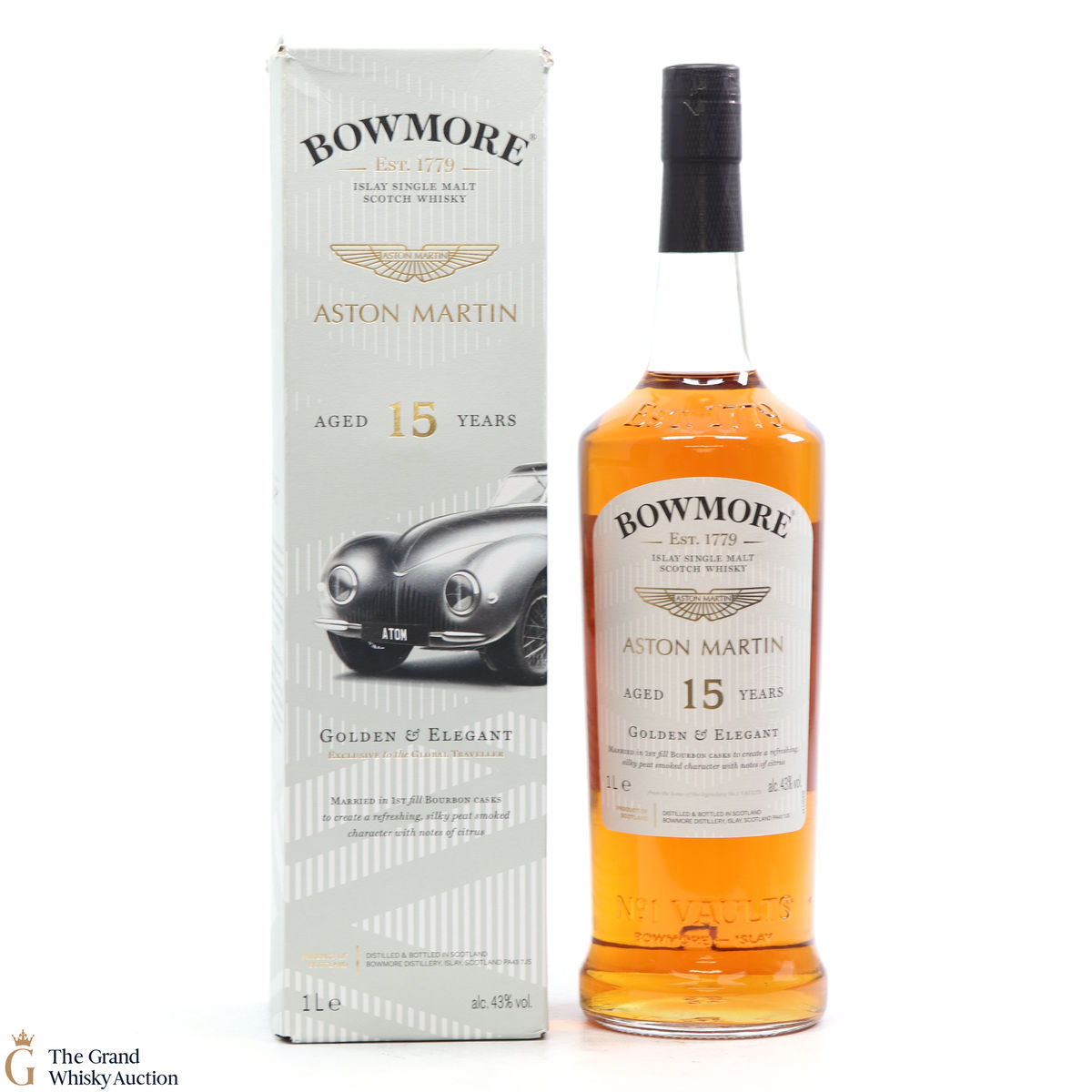 Bowmore - 15 Year Old - Aston Martin 1L