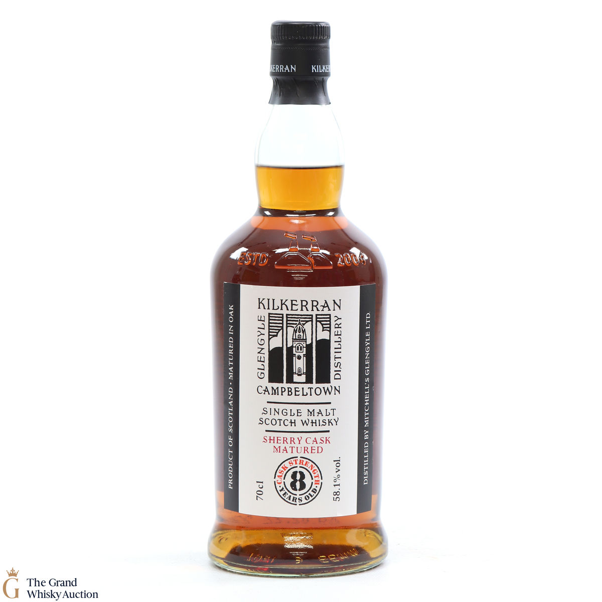 Kilkerran - 8 Year Old - Sherry Oak - Cask Strength 58.1%