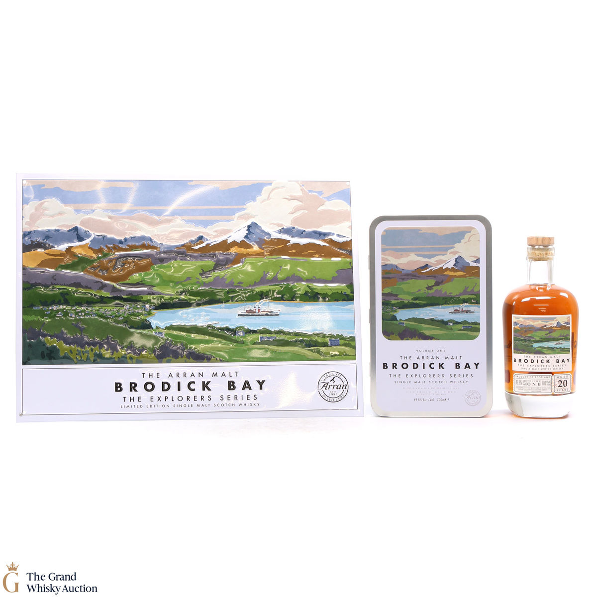 Arran - 20 Year Old - The Explorers Series - Brodick Bay - Vol.1 + Poster