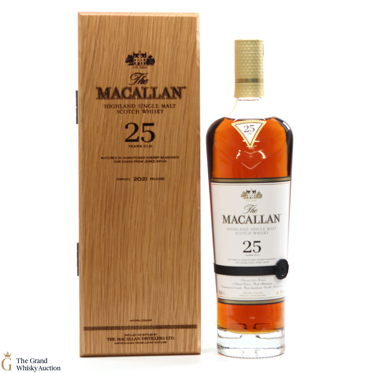 Macallan - 25 Year Old - Sherry Oak - 2021