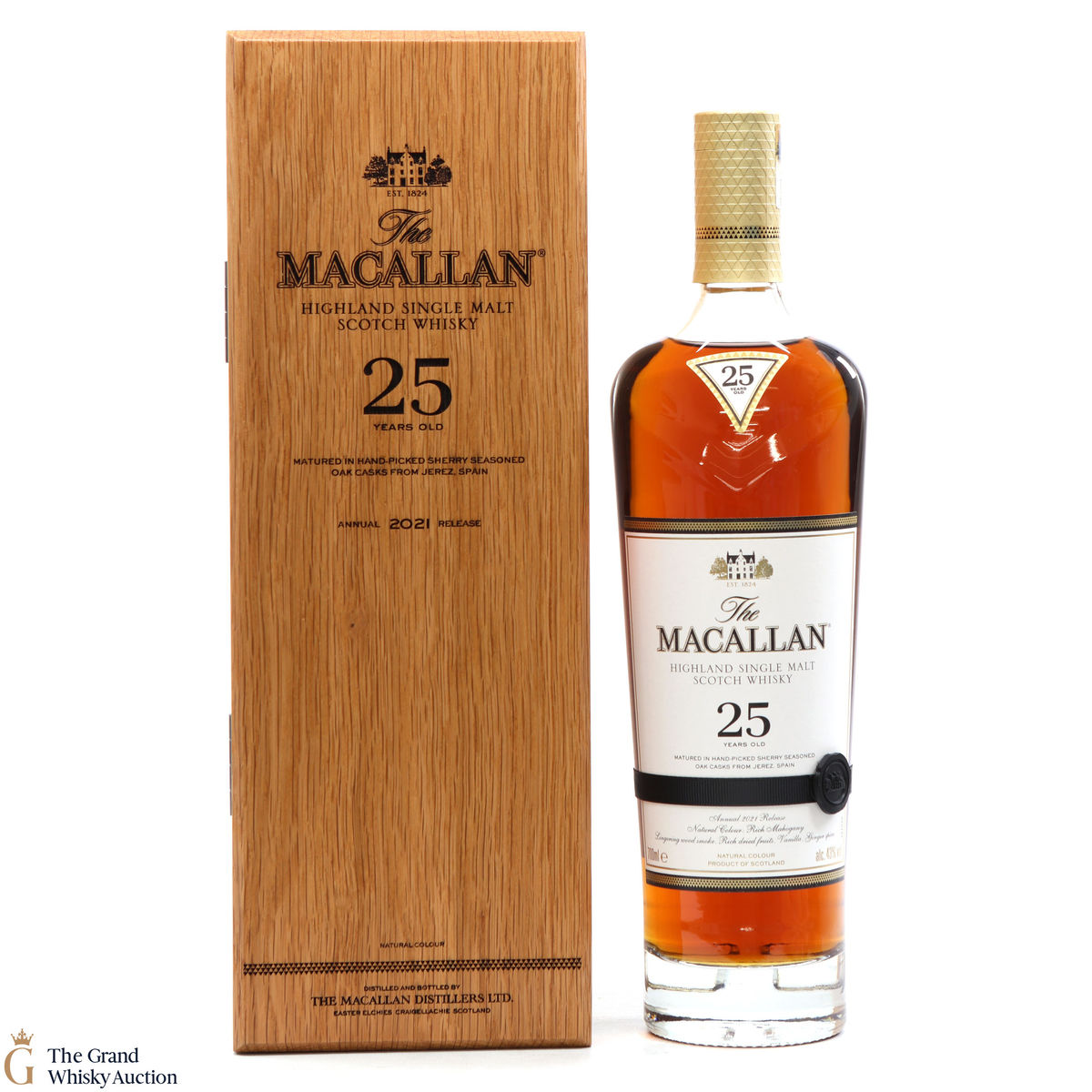 Macallan - 25 Year Old - Sherry Oak - 2021