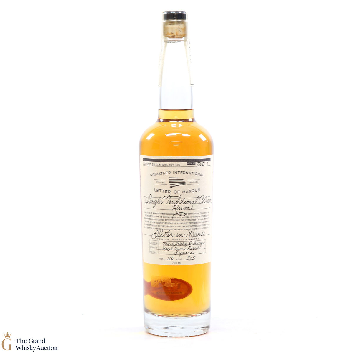 Privateer - 3 Year Old - Sister in Arms - TWE-1 - Rum