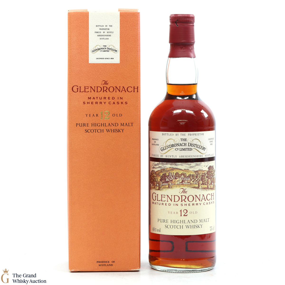 Glendronach - 12 Year Old Sherry Casks 1980s 75cl