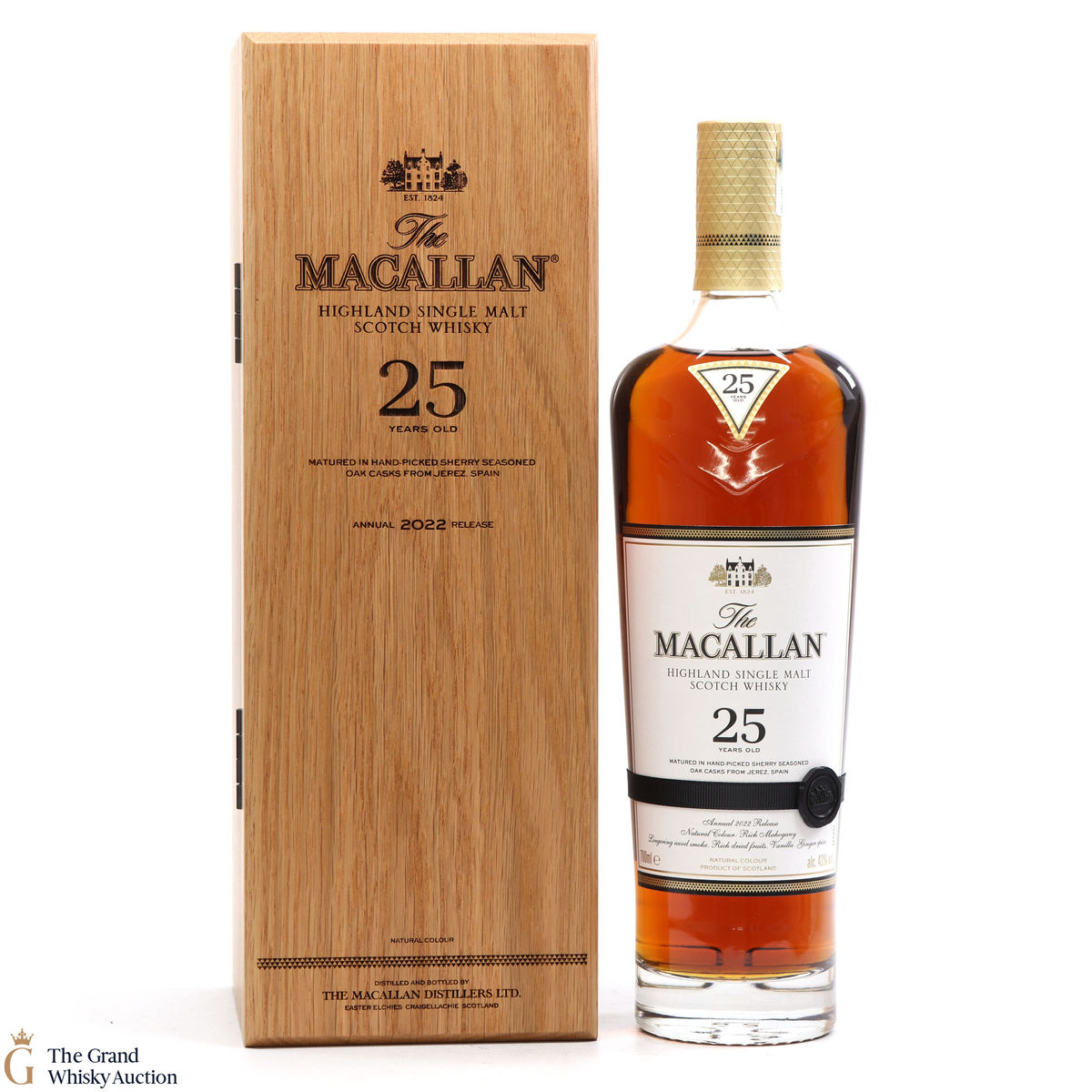Macallan - 25 Year Old - Sherry Oak - 2022