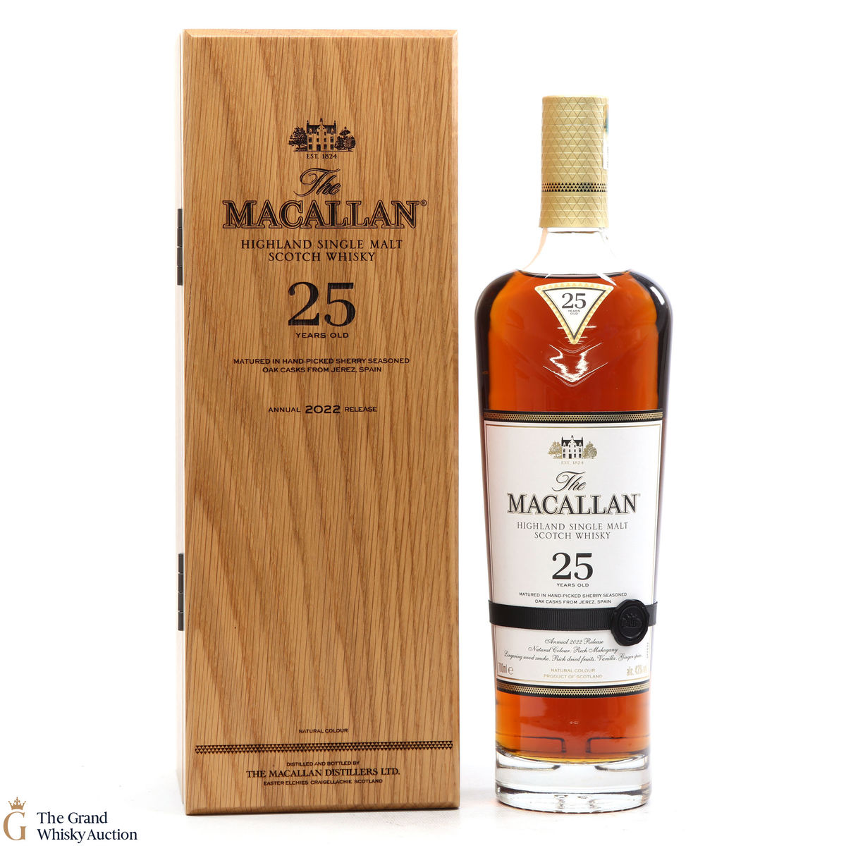 Macallan - 25 Year Old - Sherry Oak - 2022