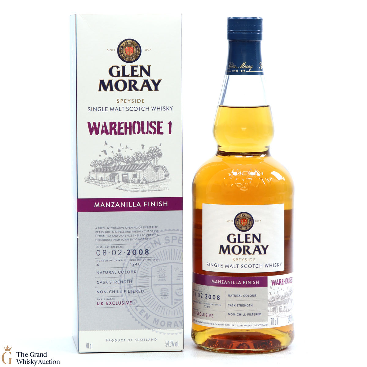 Glen Moray - UK Exclusive 2008 - Manzilla Finish