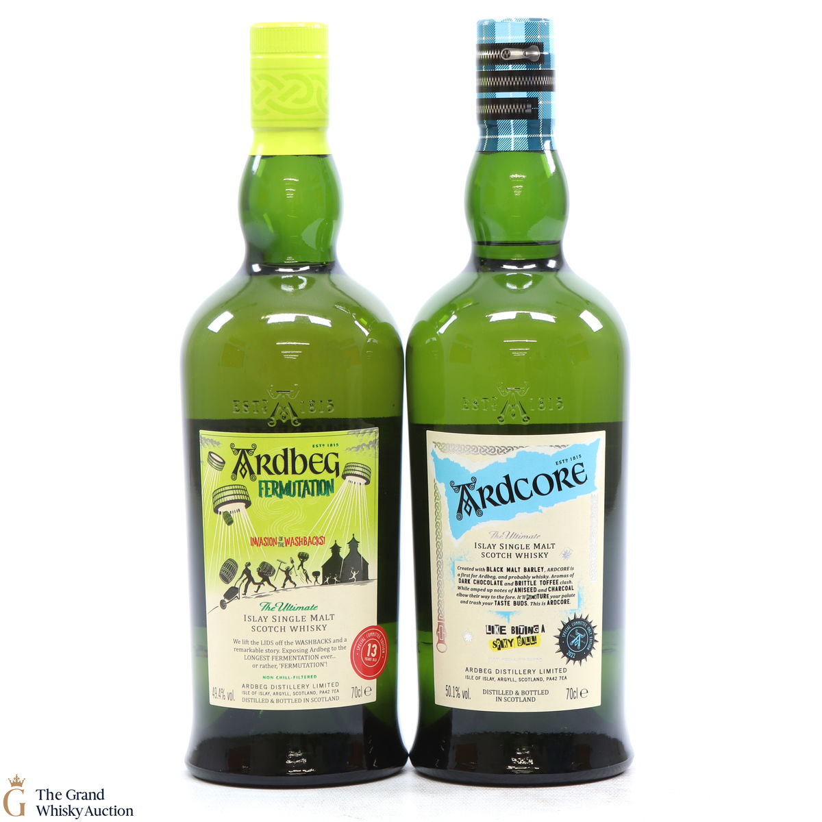 Ardbeg - Ardcore & Fermutaion - Committee Release 2022 (2 x 70cl)