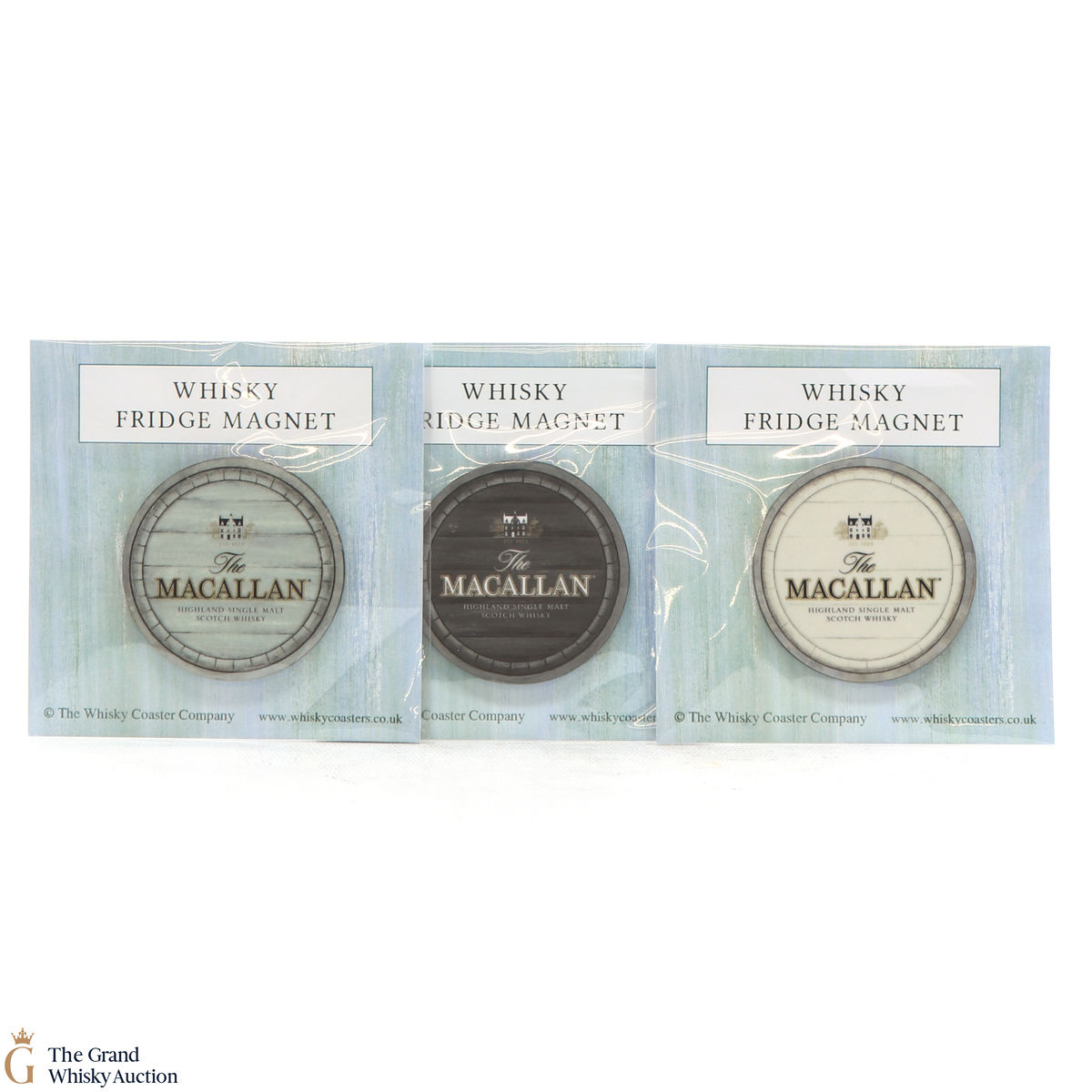 Macallan - Whisky Fridge Magnet x 3