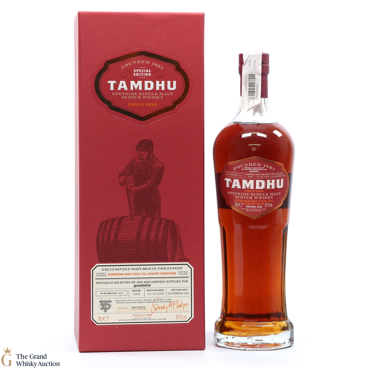 Tamdhu - 2006 Single Sherry Cask #3999 - Goodwine