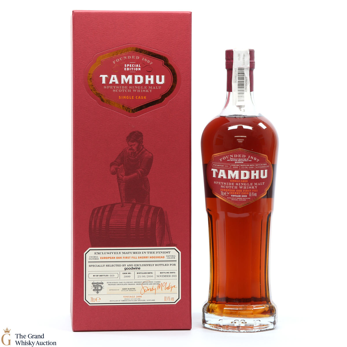 Tamdhu - 2006 Single Sherry Cask #3999 - Goodwine