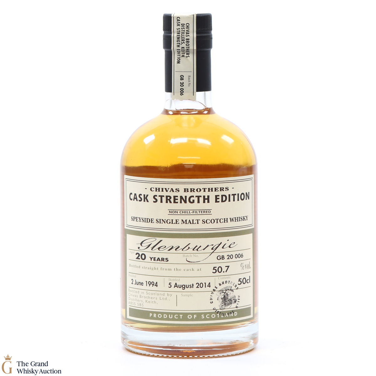 Glenburgie - 20 Year Old 1994 - Cask Strength - Batch #6 - Chivas (50cl)