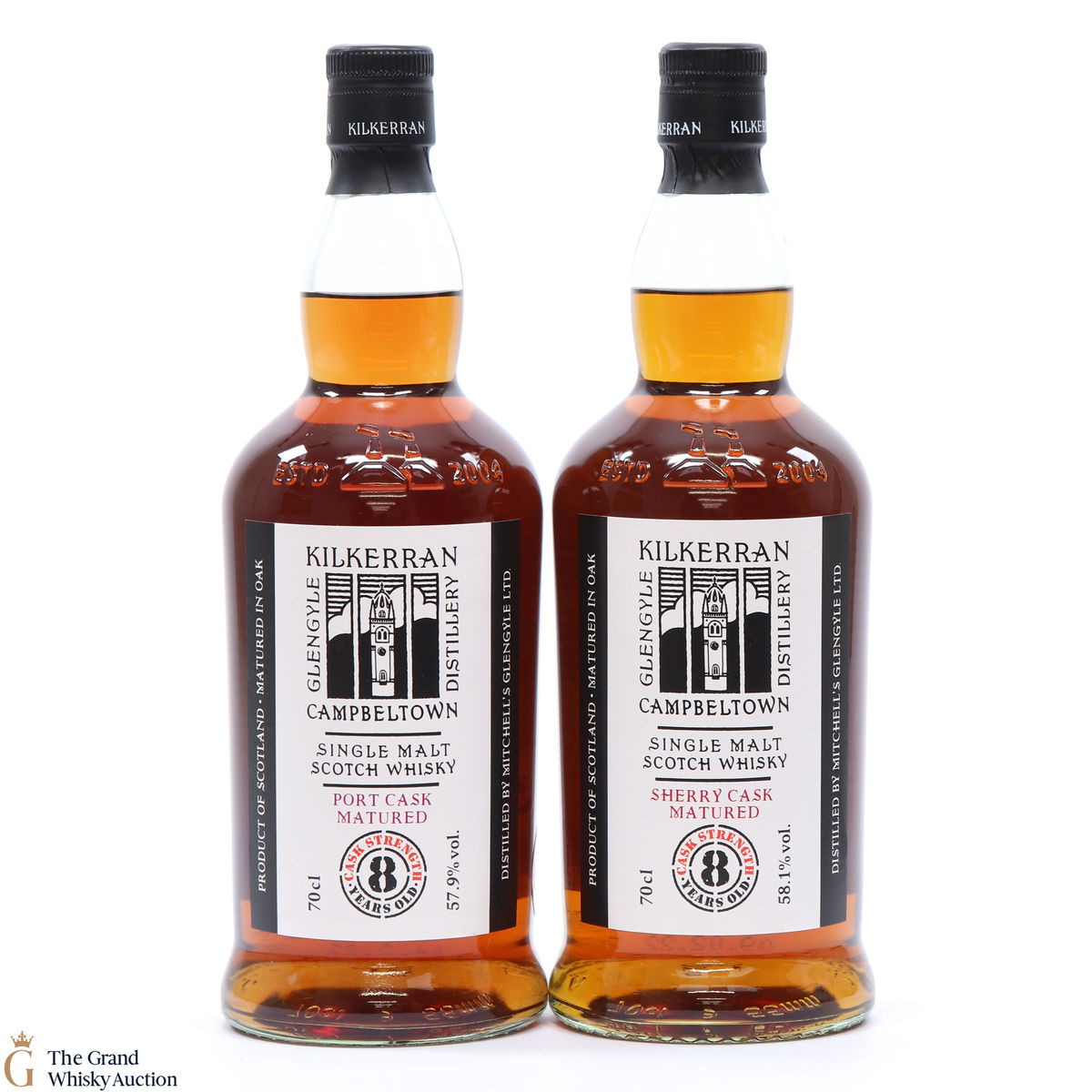 Kilkerran - 8 Year Old - Port Cask & Sherry Cask (2 x 70cl)
