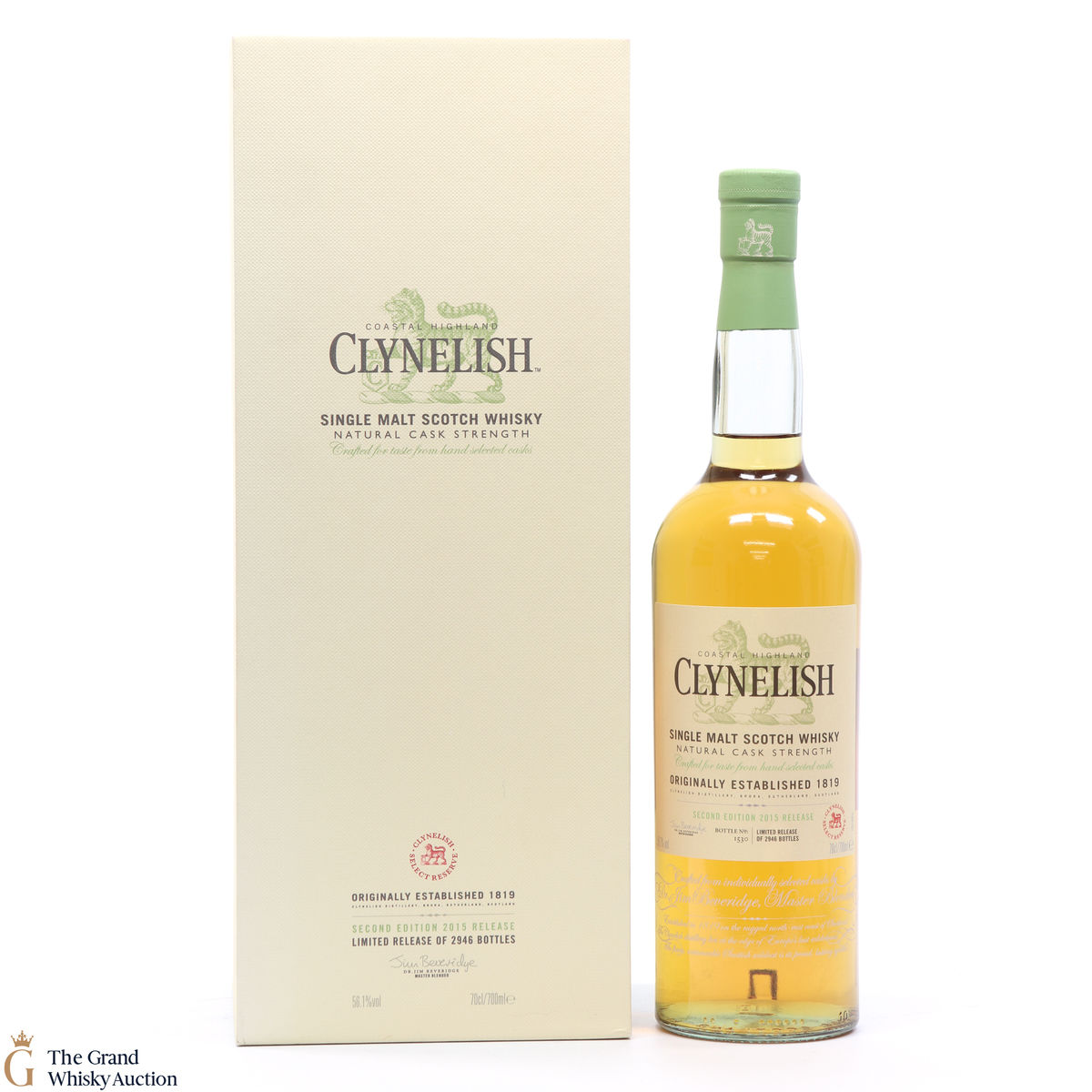 Clynelish - Cask Strength - 2015 Release