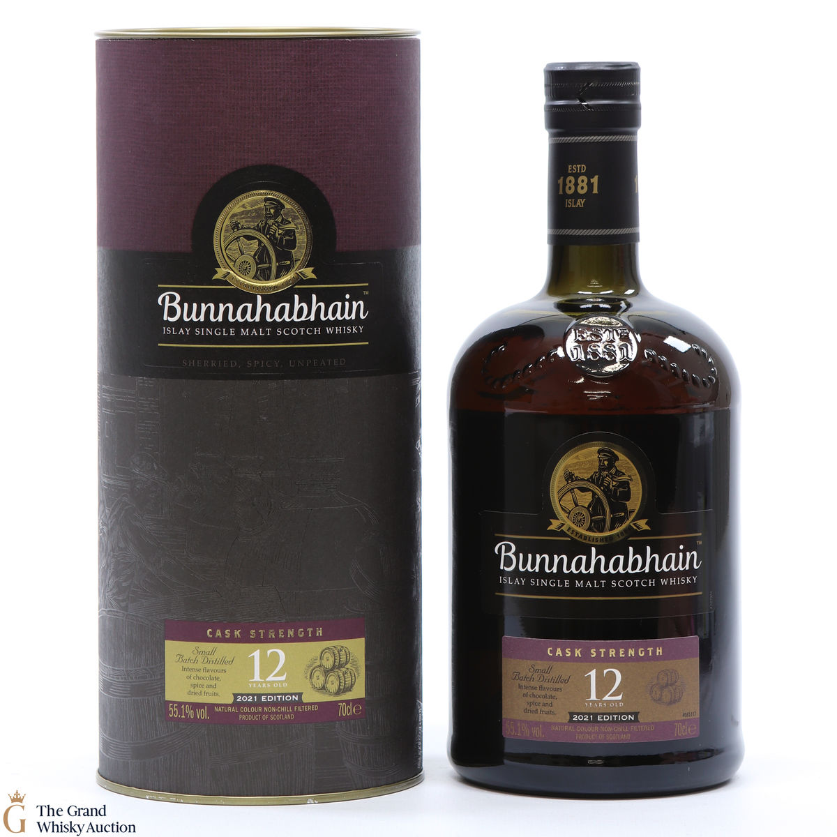 Bunnahabhain - 12 Year Old 2021 Small Batch Cask Strength 55.1%