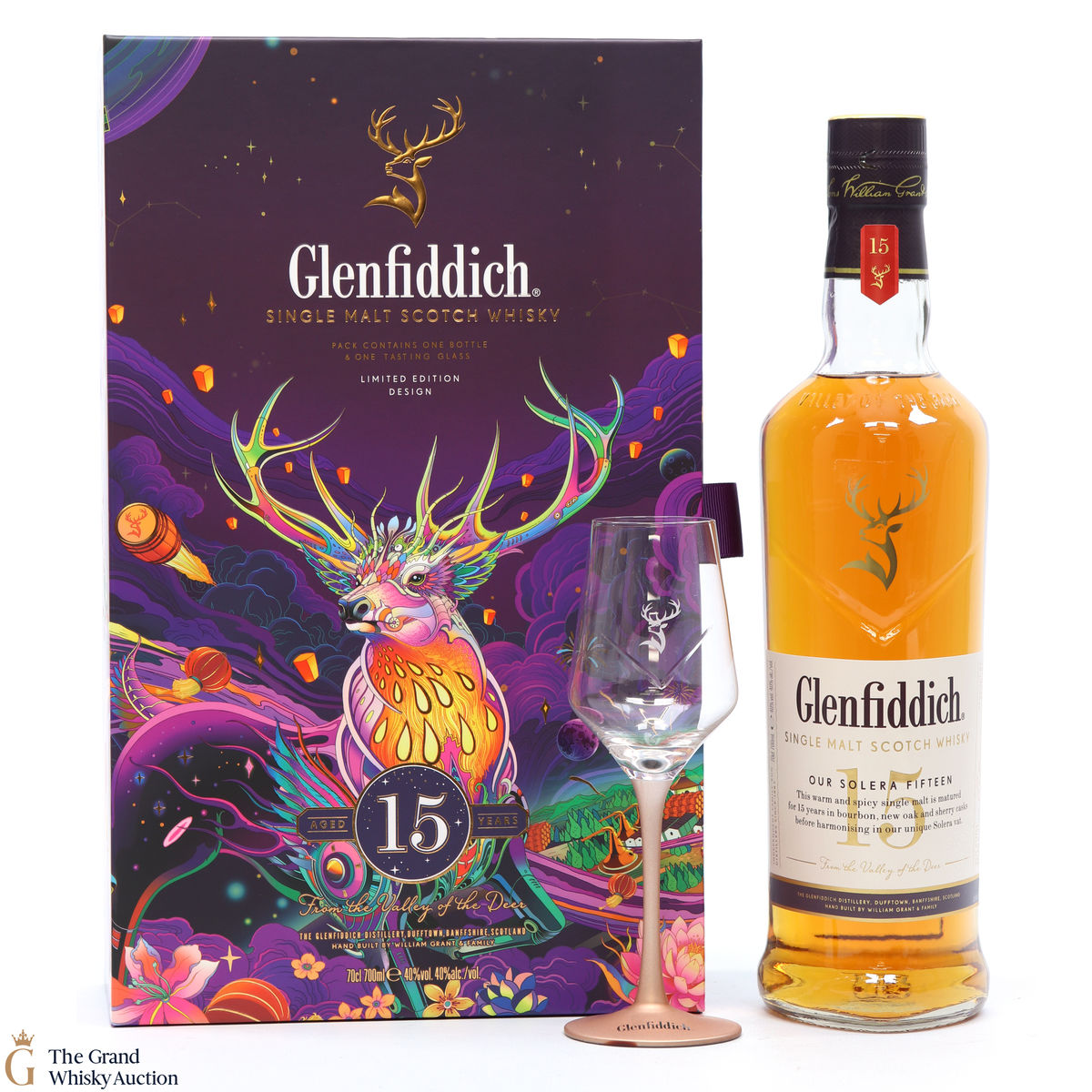 Glenfiddich - 15 Year Old - Valley of the Deer - Gift Set