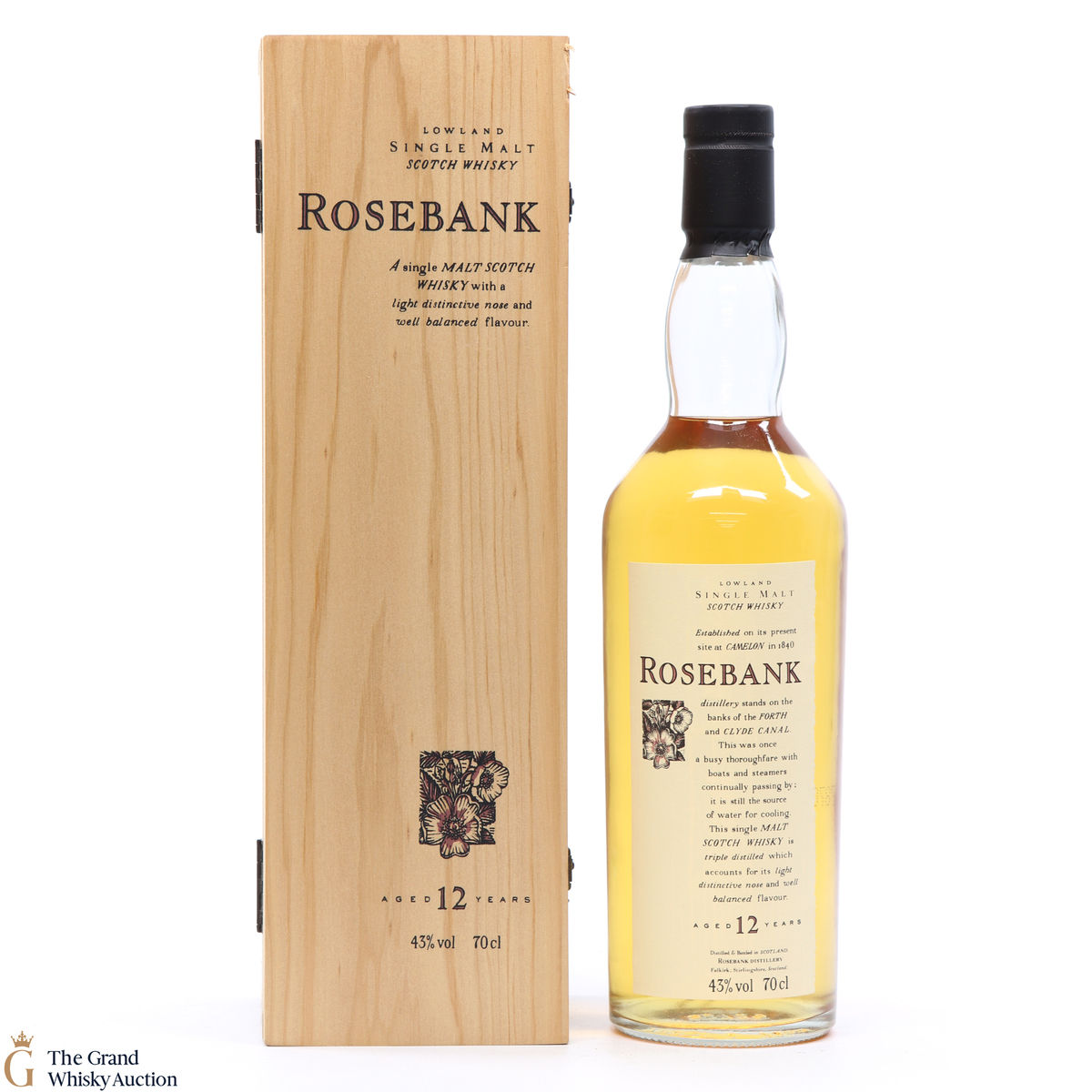 Rosebank - 12 Year Old - Flora & Fauna (Wooden Box)