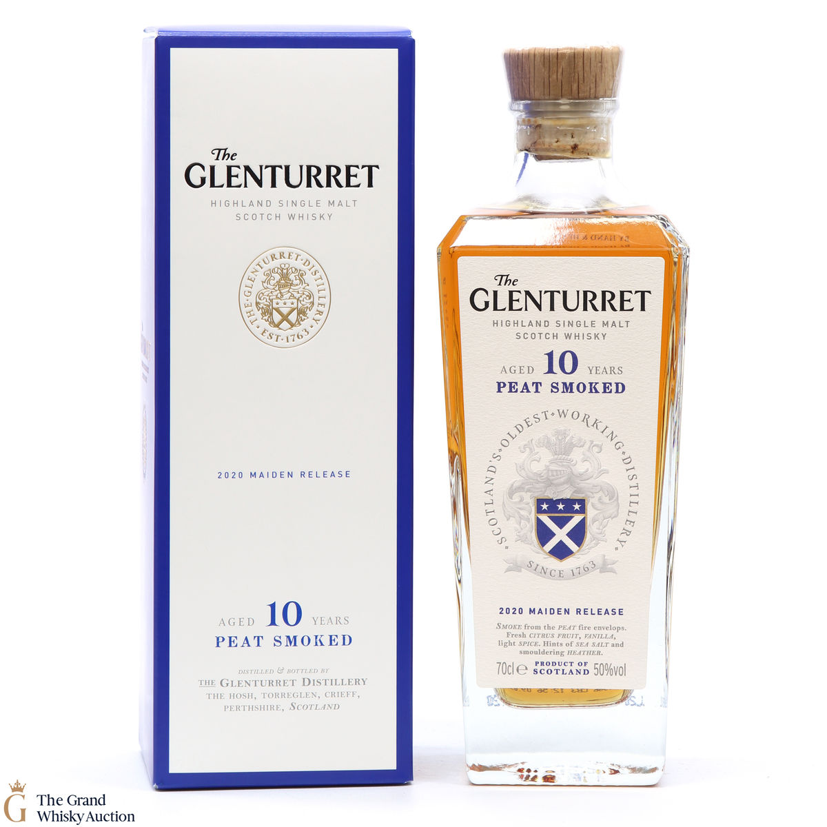 Glenturret - 10 Year Old Peat Smoked - 2020 Maiden Release