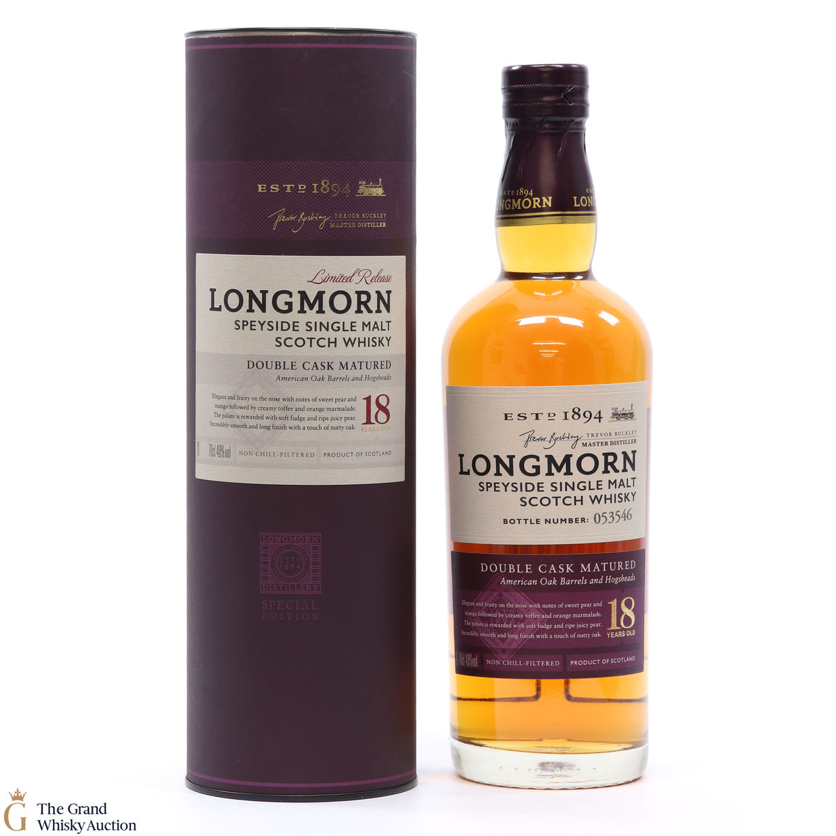 Longmorn - 18 Year Old - Double Cask Matured