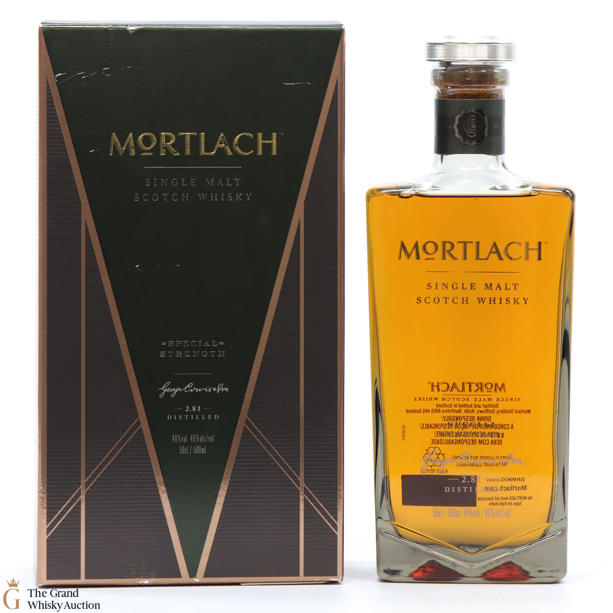 Mortlach - 2.81 Distilled Special Strength - 50cl