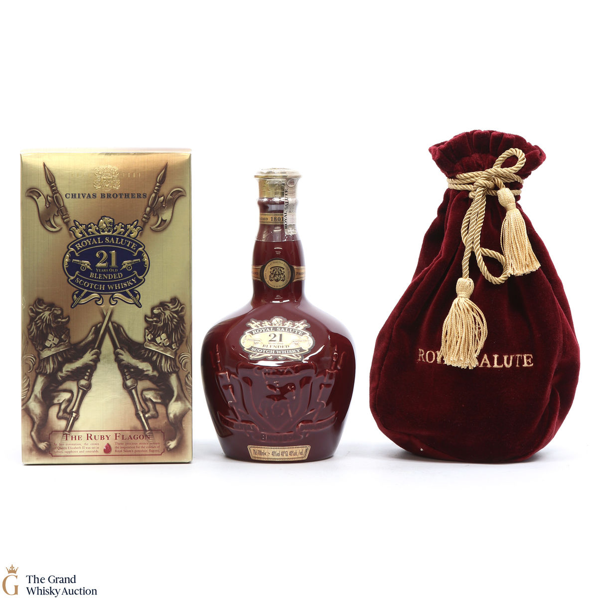 Chivas - Royal Salute - 21 Year Old - Ruby Flagon