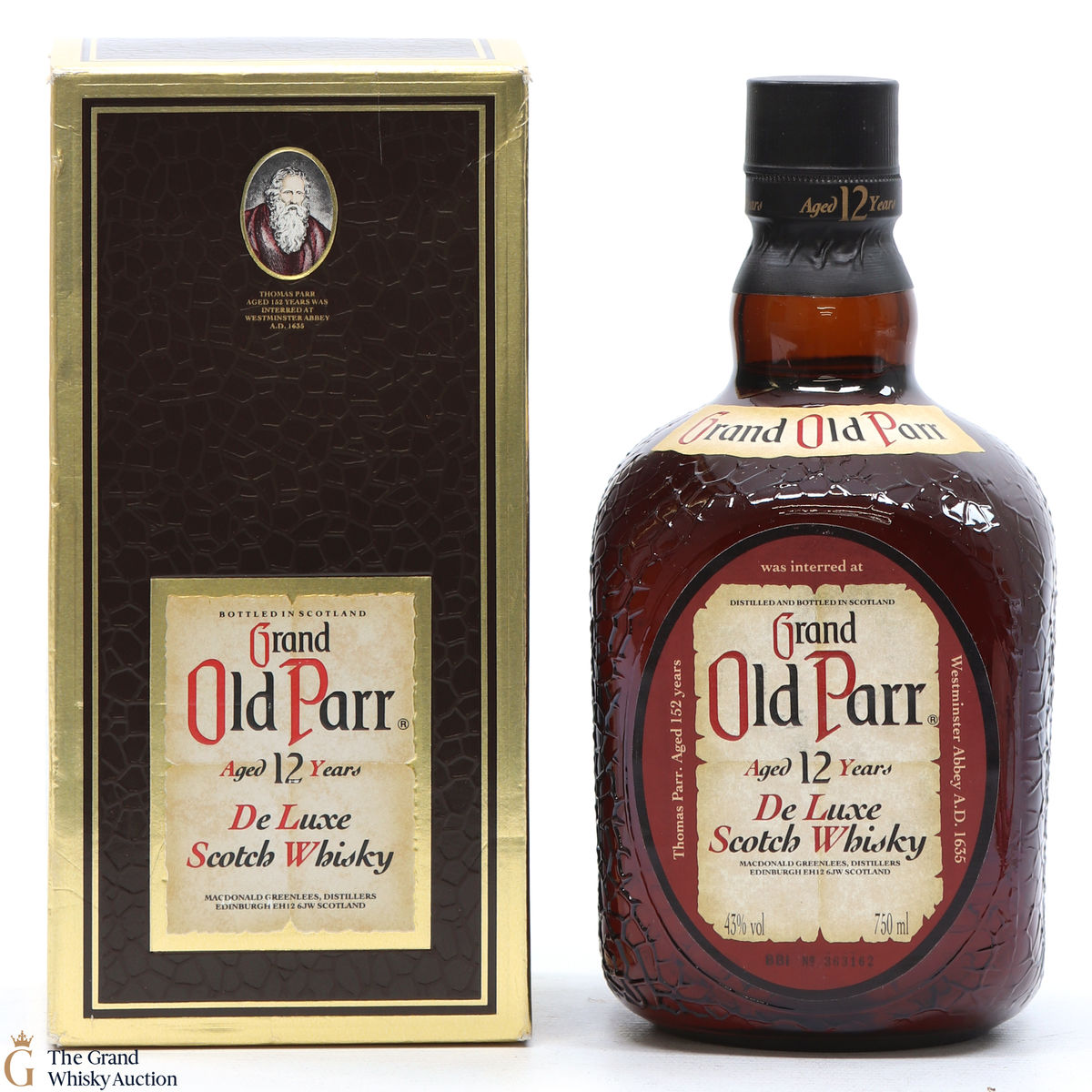 Grand Old Parr - 12 Year Old (75cl)