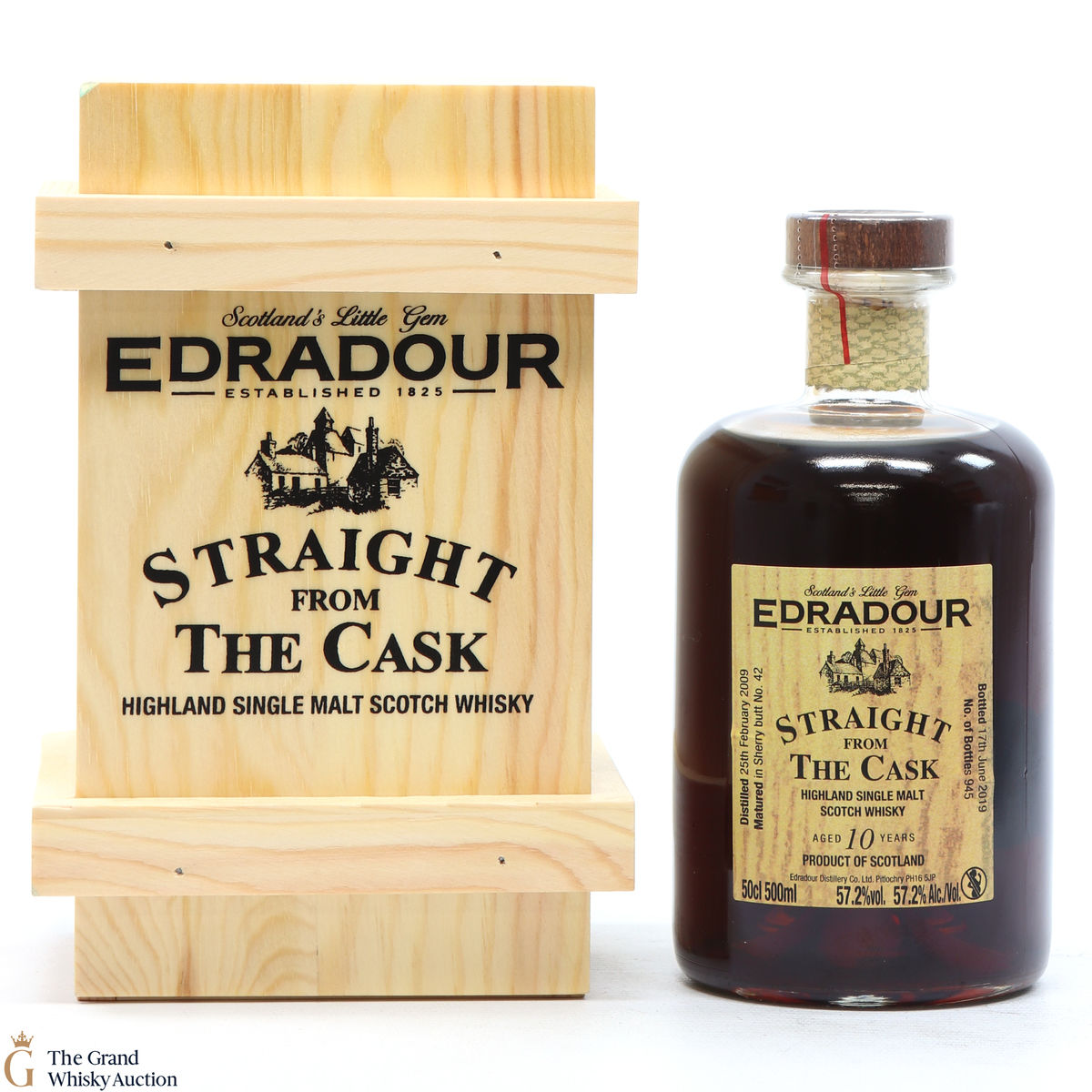Edradour - 10 Year Old 2009 #42 - Straight From the Cask